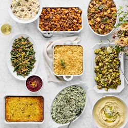 Williams Sonoma Smoked Gouda Creamed Spinach, Set of 2