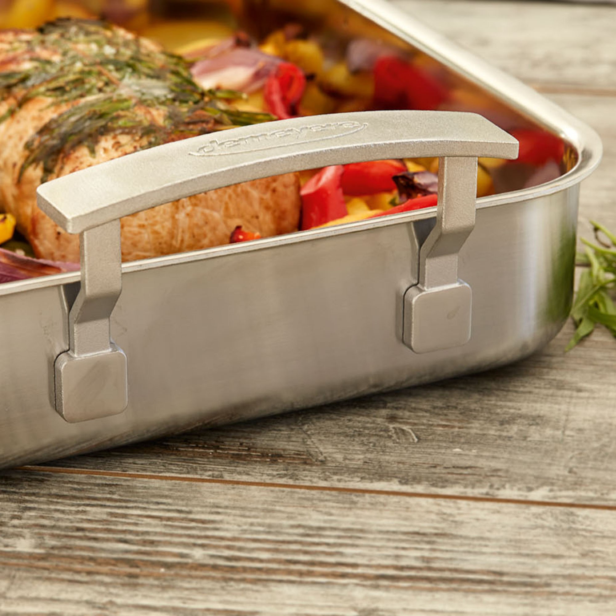 Demeyere Industry Stainless-Steel Roaster