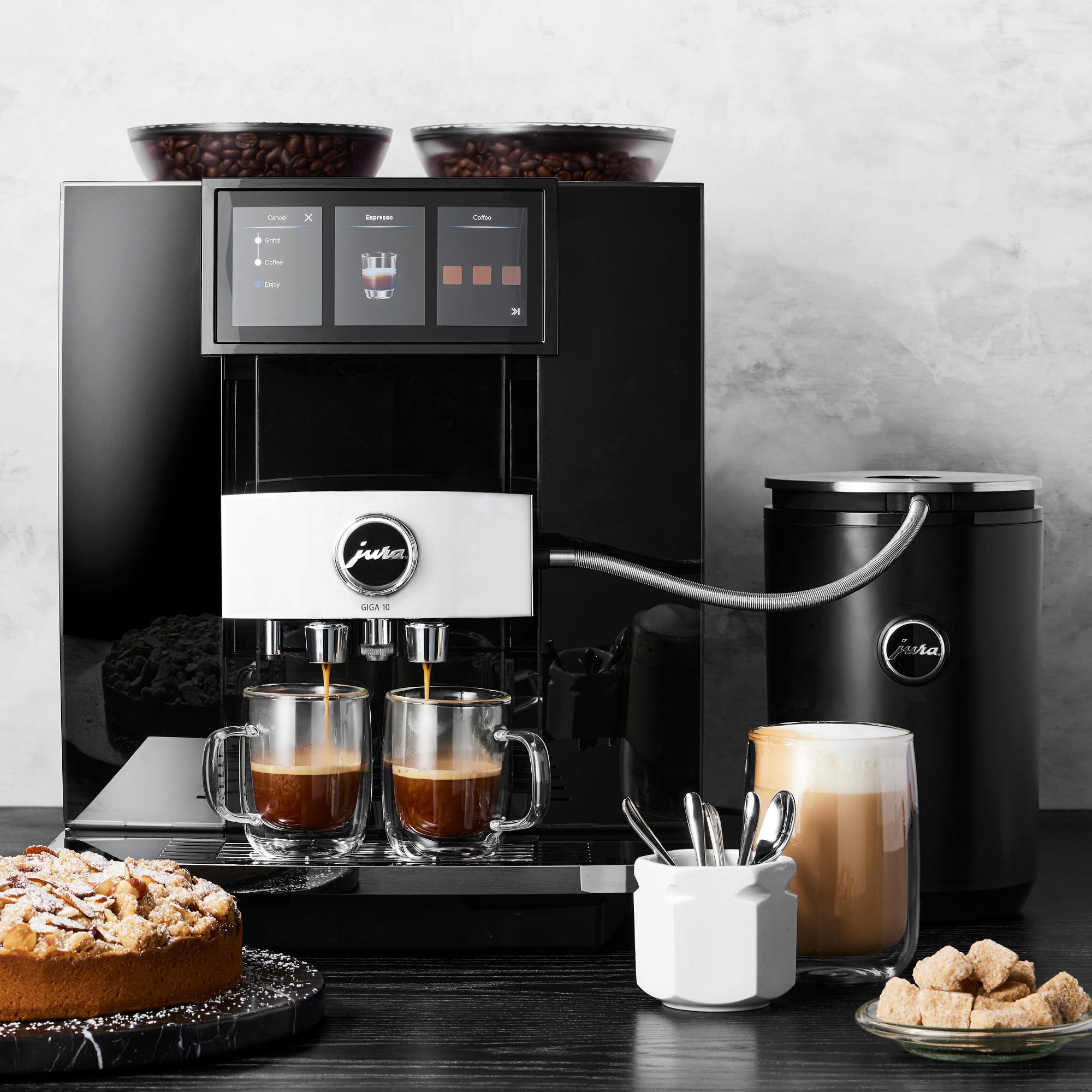 JURA GIGA 10 Fully Automatic Espresso Machine with Cold Brew