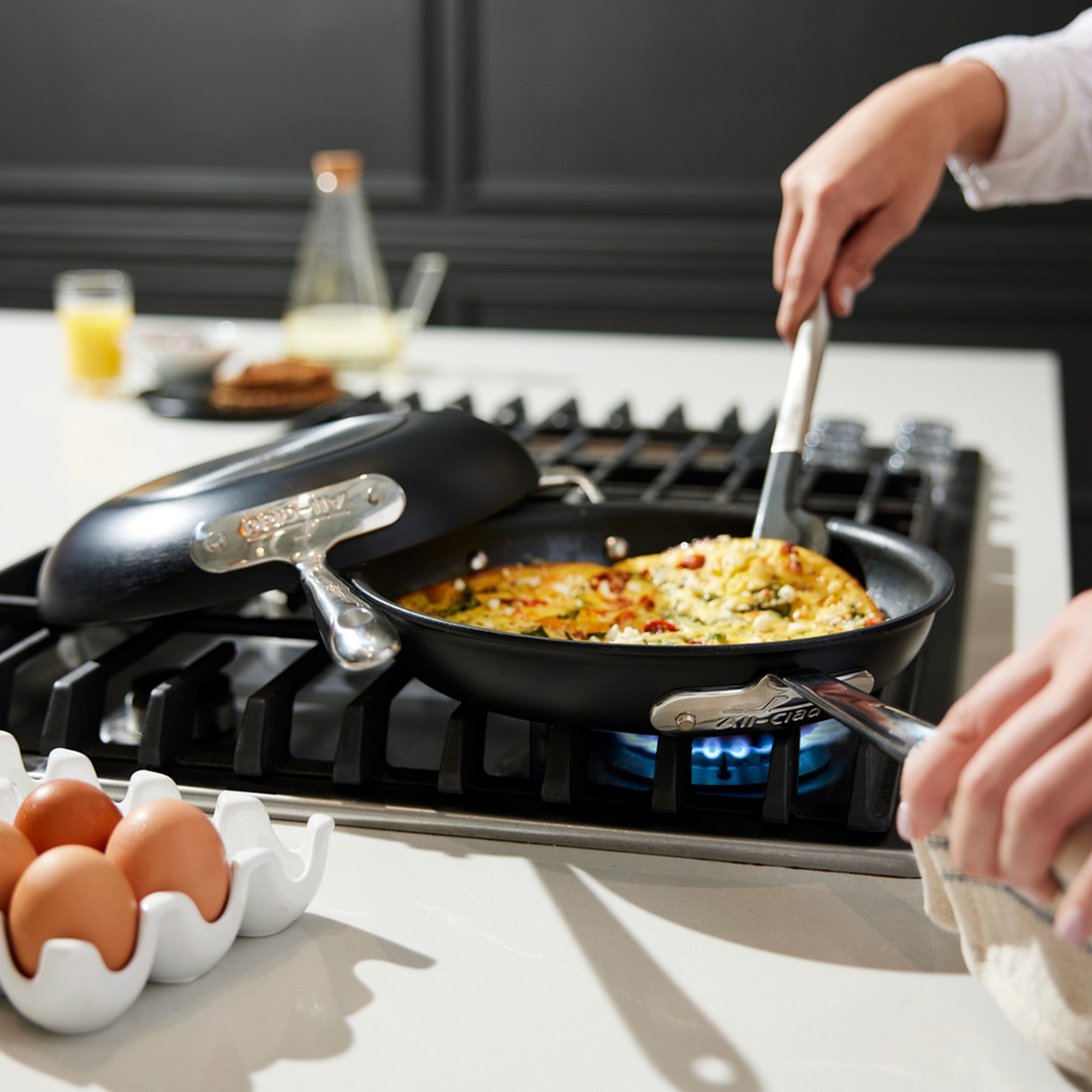 All-Clad NS™ Pro Nonstick Frittata Pan, 10