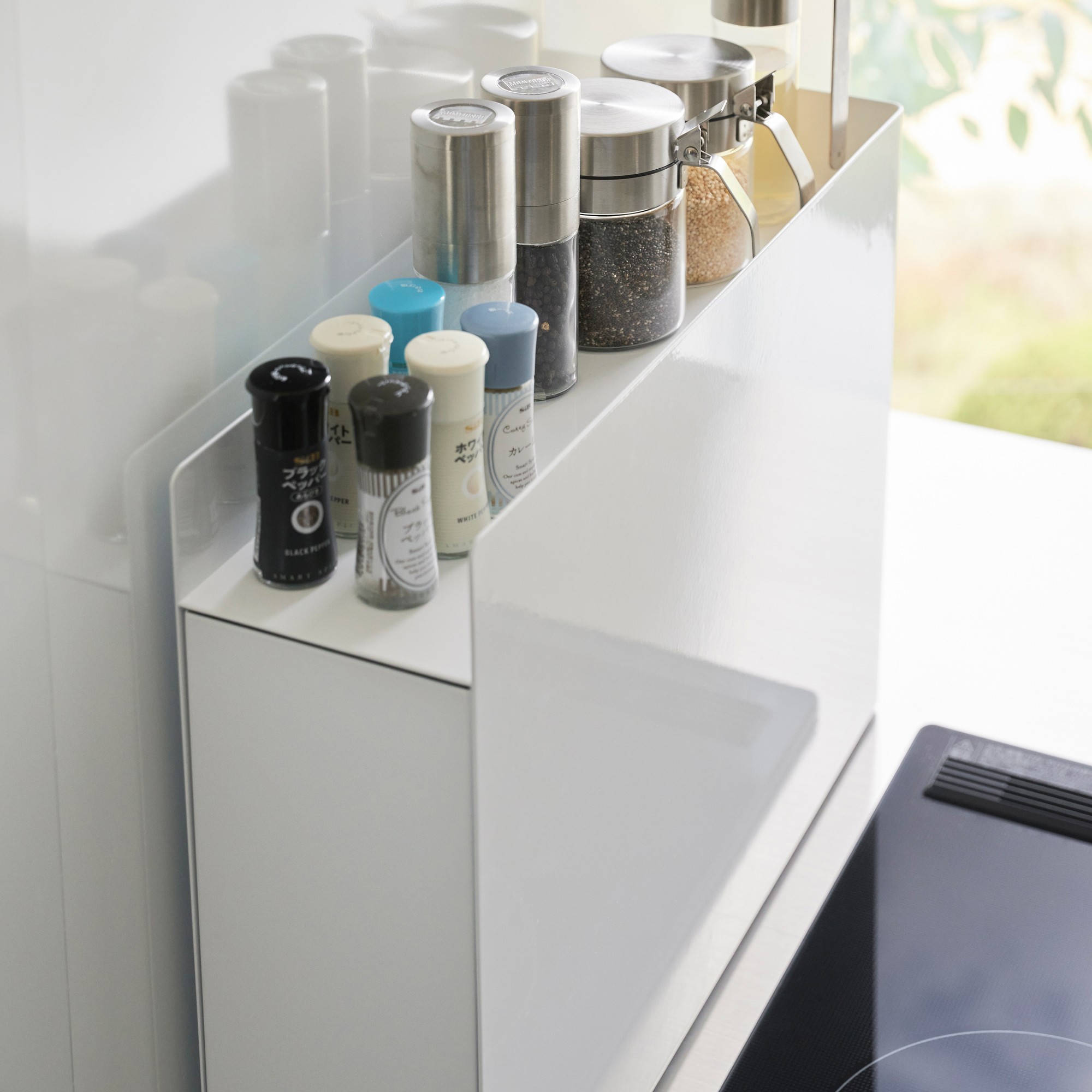 Yamazaki Home Sliding Drawer Seasoning Rack