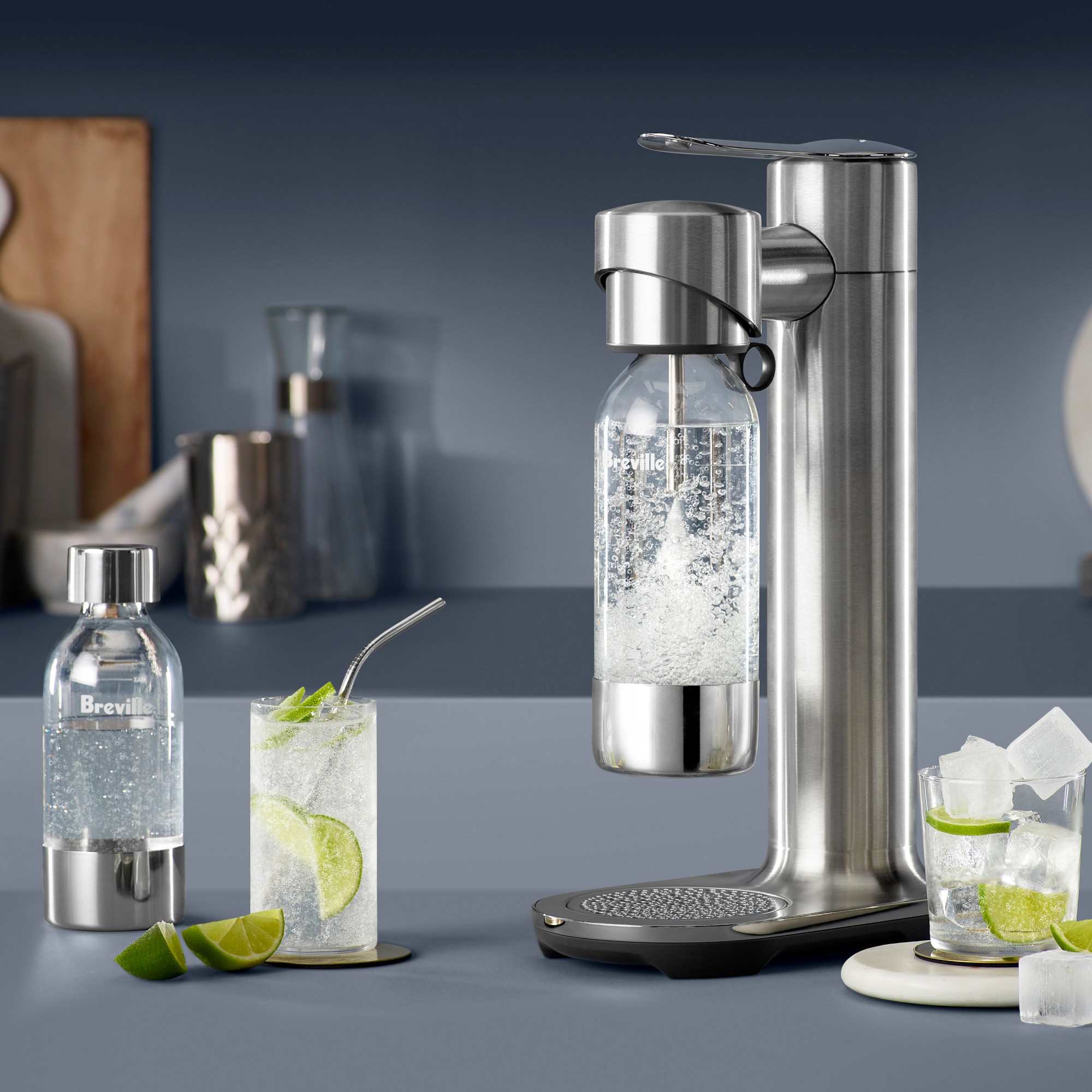 Breville InFizz™ Aqua Sparkling Water Carbonator