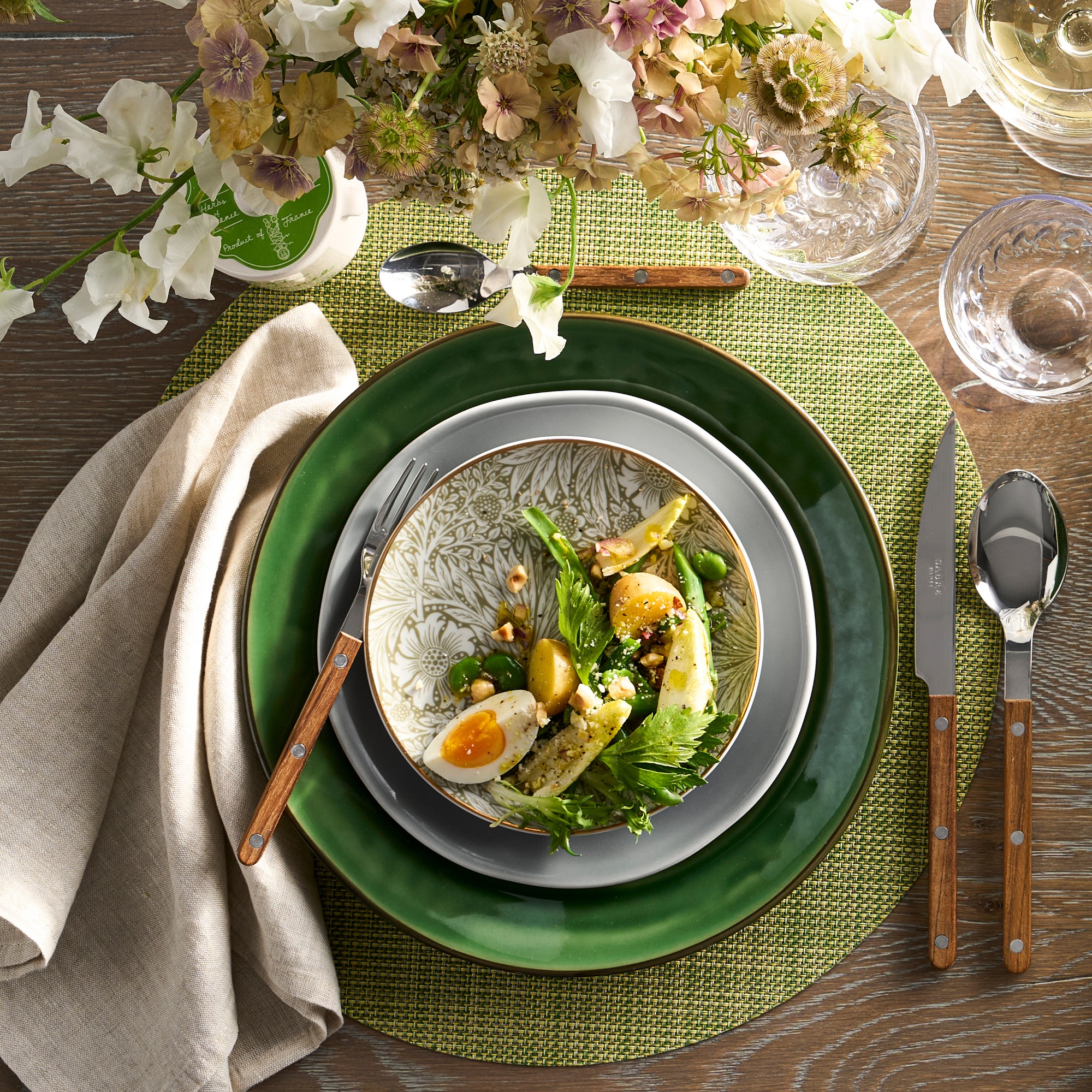 Chilewich Mini Basketweave Round Placemats