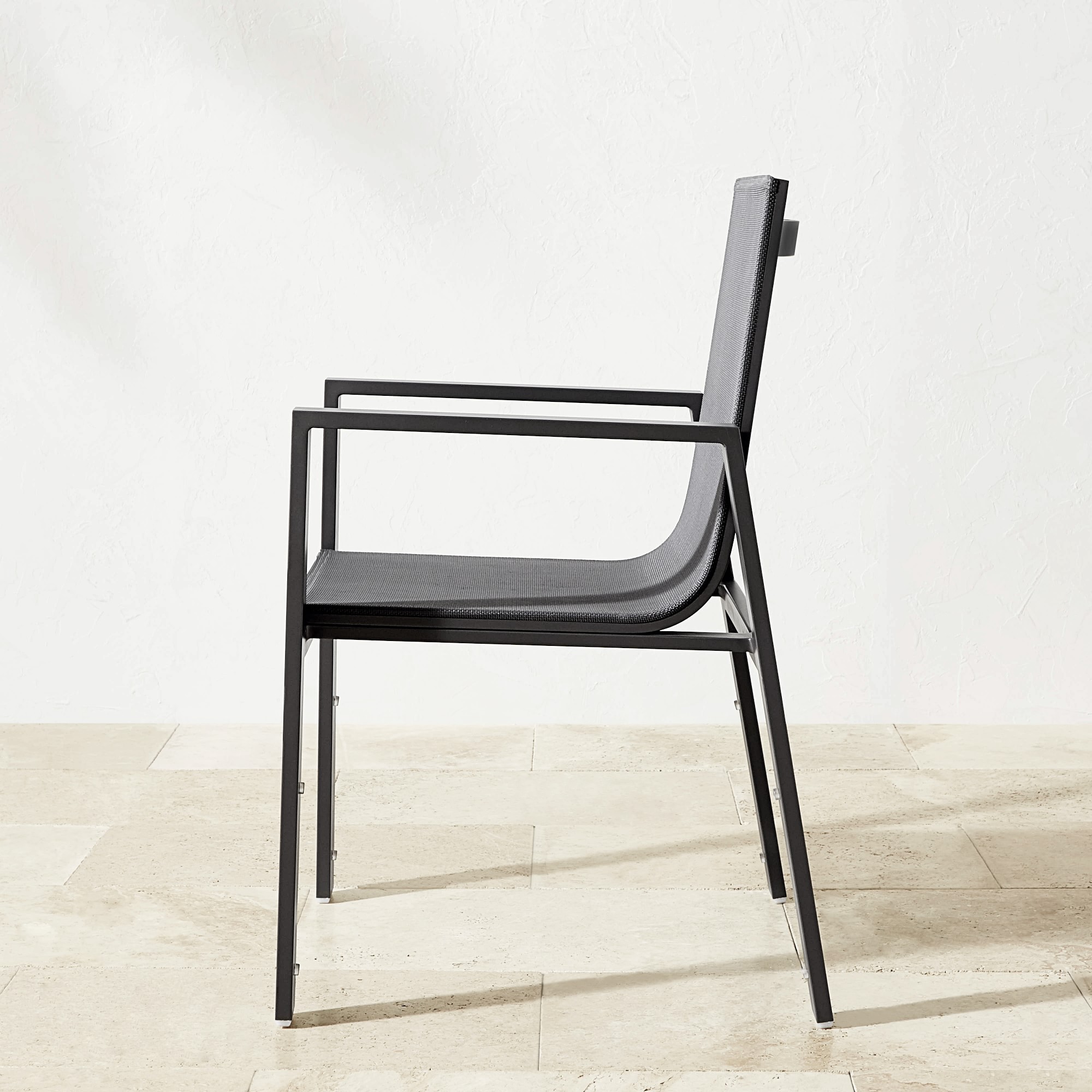 Santa Barbara Outdoor Metal Dining Armchair