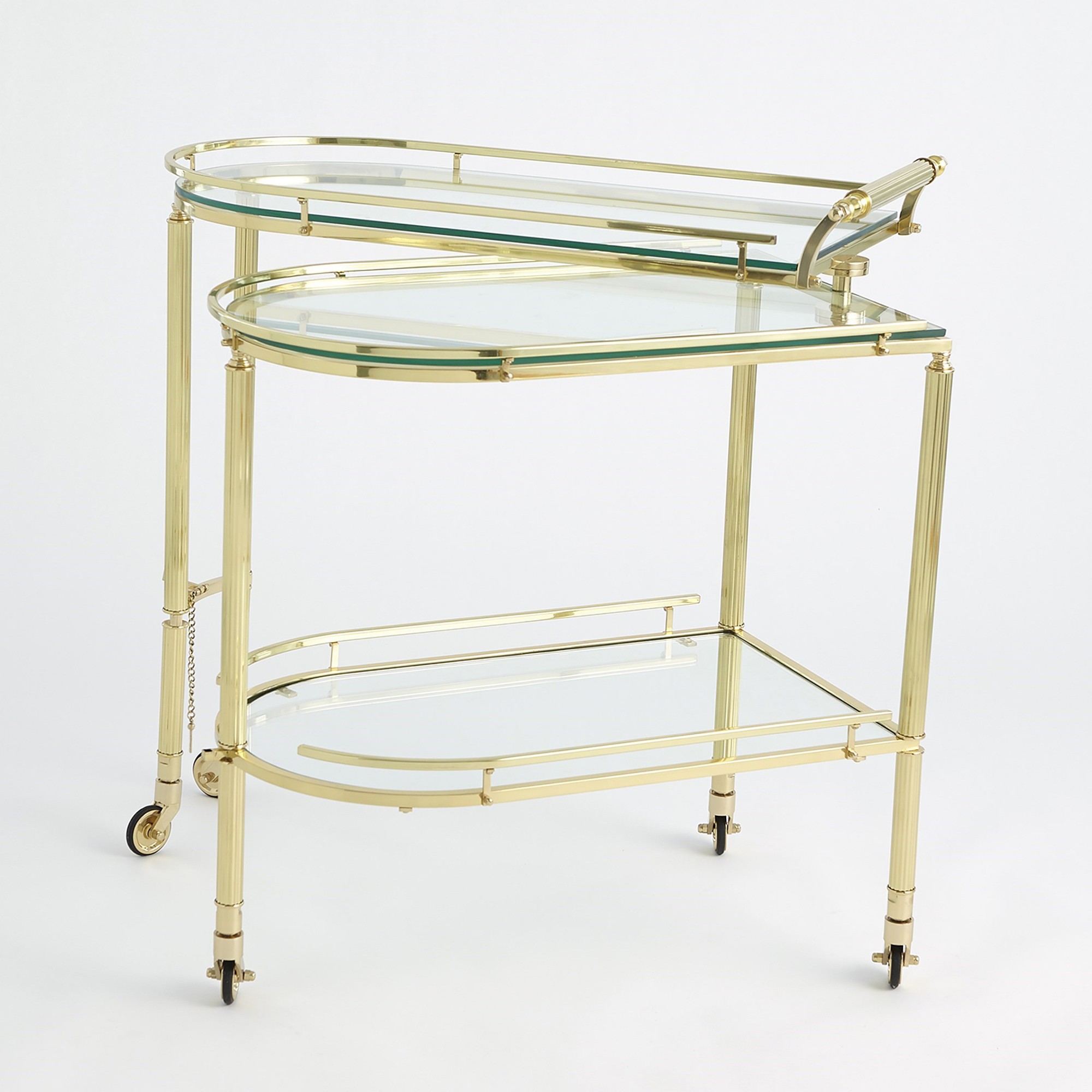 Bella Folding Bar Cart (31
