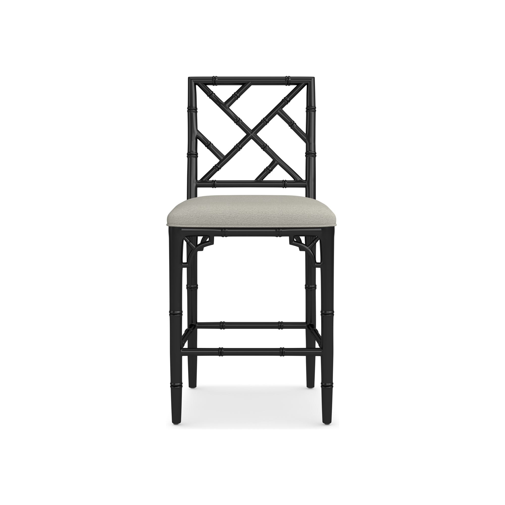 Chippendale Upholstered Bistro Counter Stool