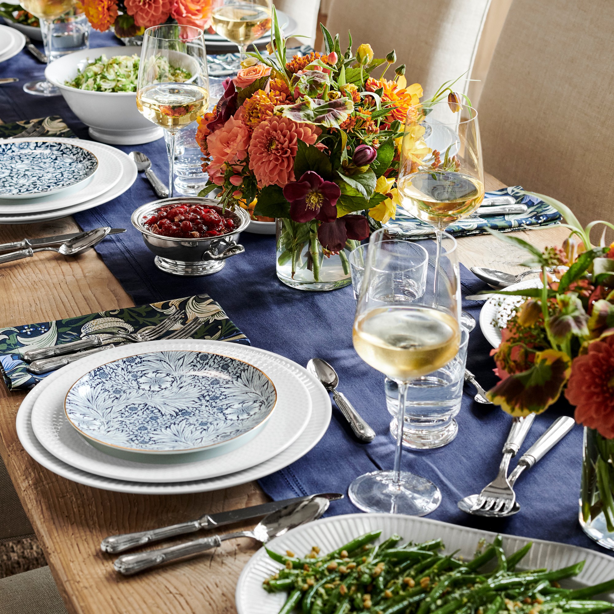 Morris & Co. x Williams Sonoma Golden Lily Napkins, Set of 4