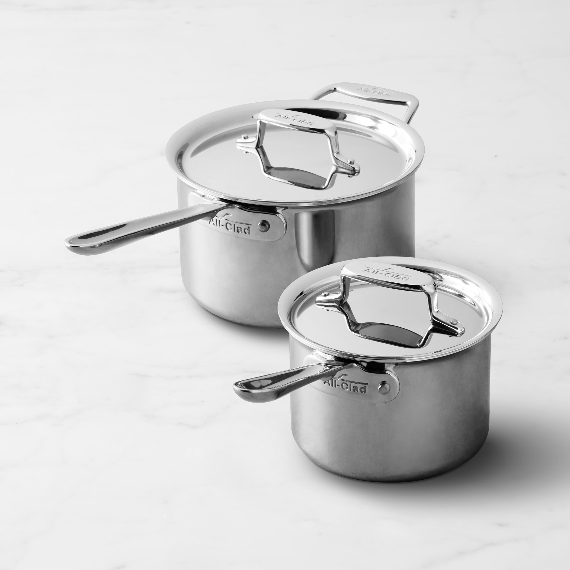All-Clad D5® Stainless-Steel Saucepan