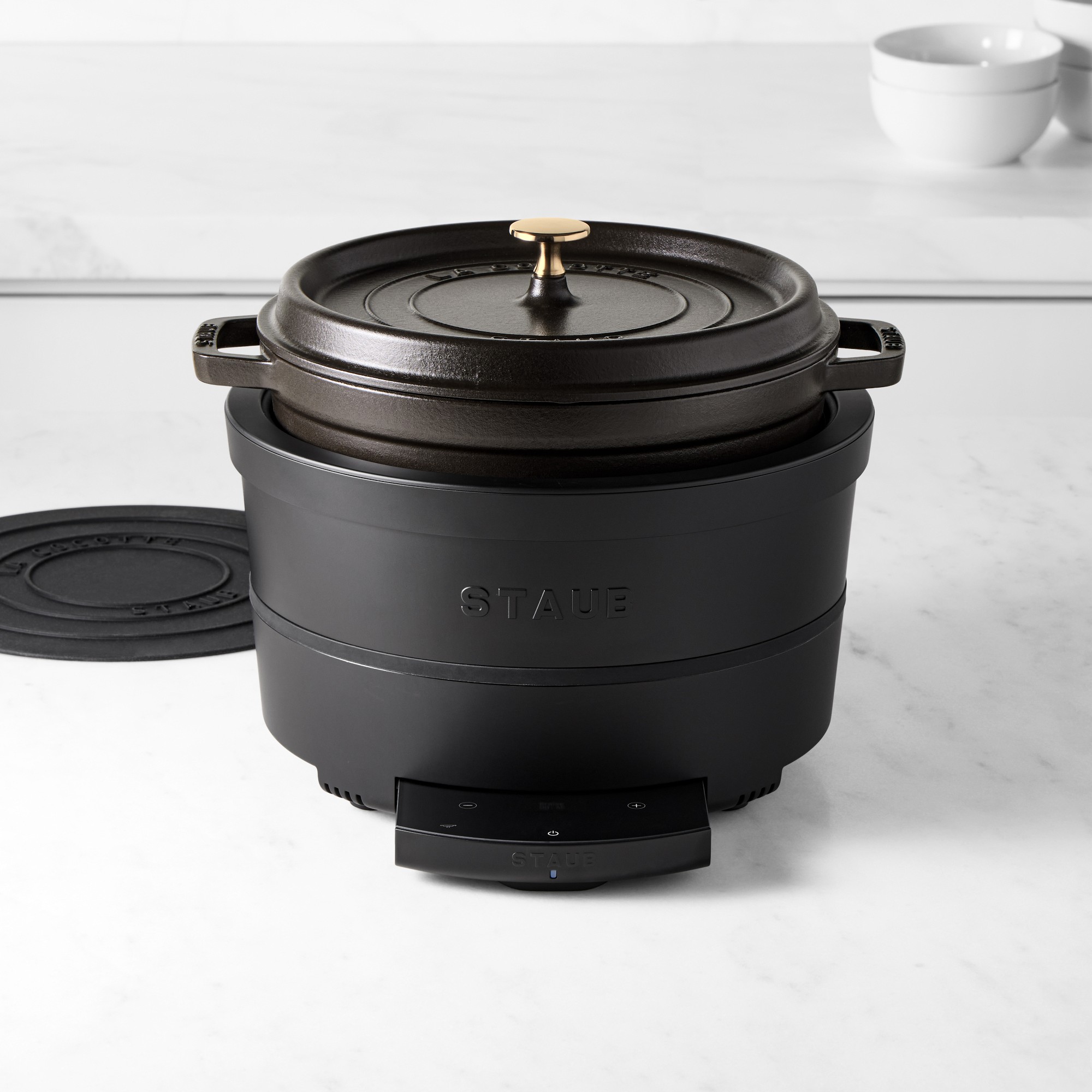 Staub Induction Multi-Cooker with Staub Round Oven