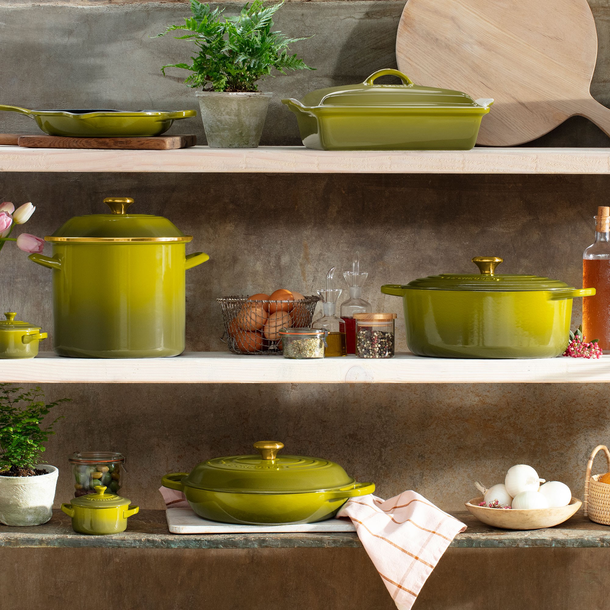 Le Creuset Enameled-Steel Stock Pot