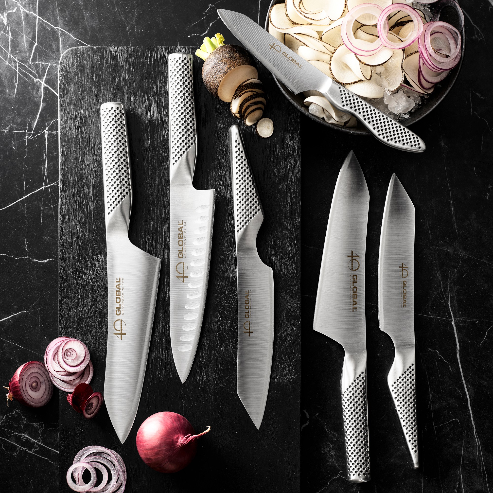 Global 40th Anniversary Chef's Knife, 7