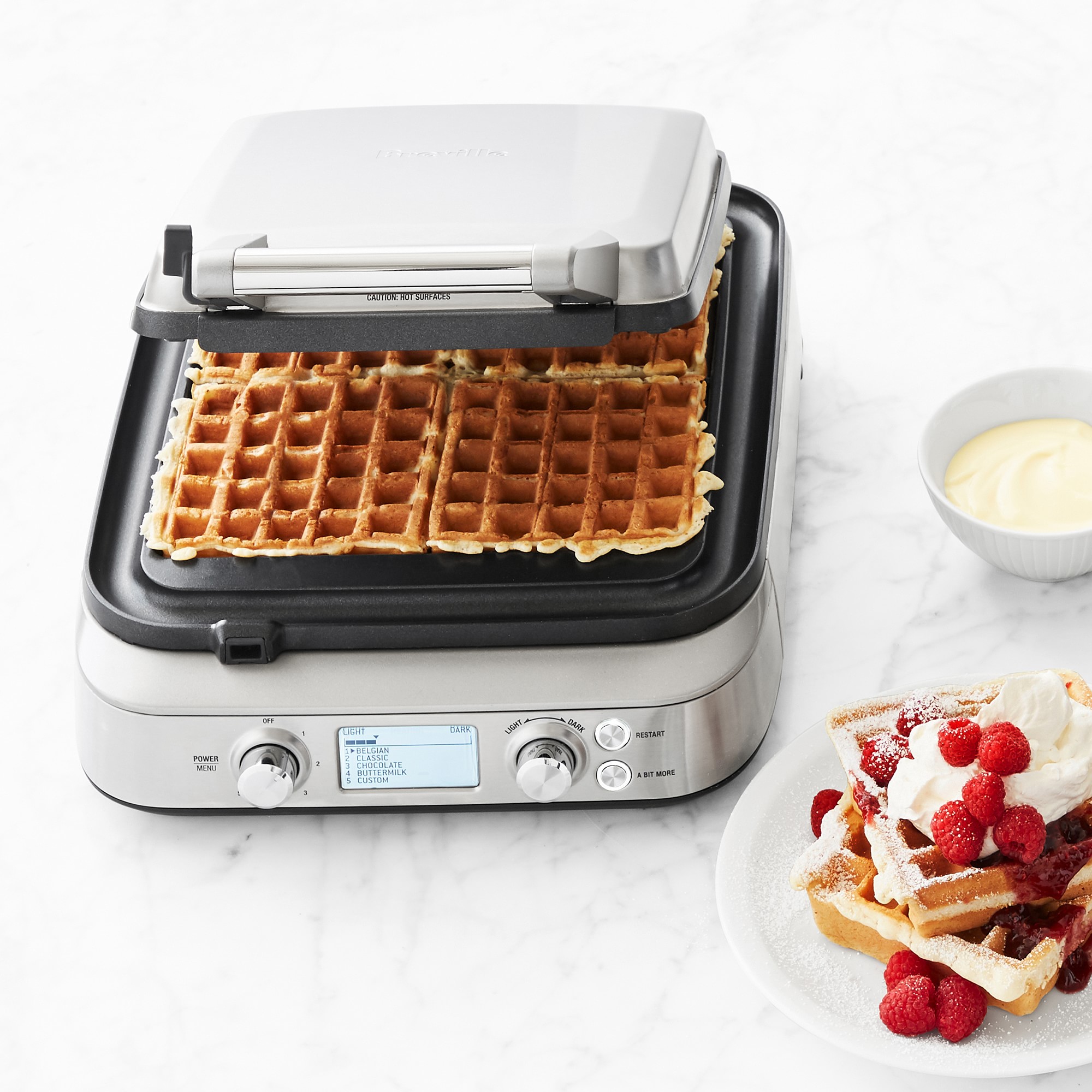 Breville Smart Waffle™ Pro Square Waffle Maker