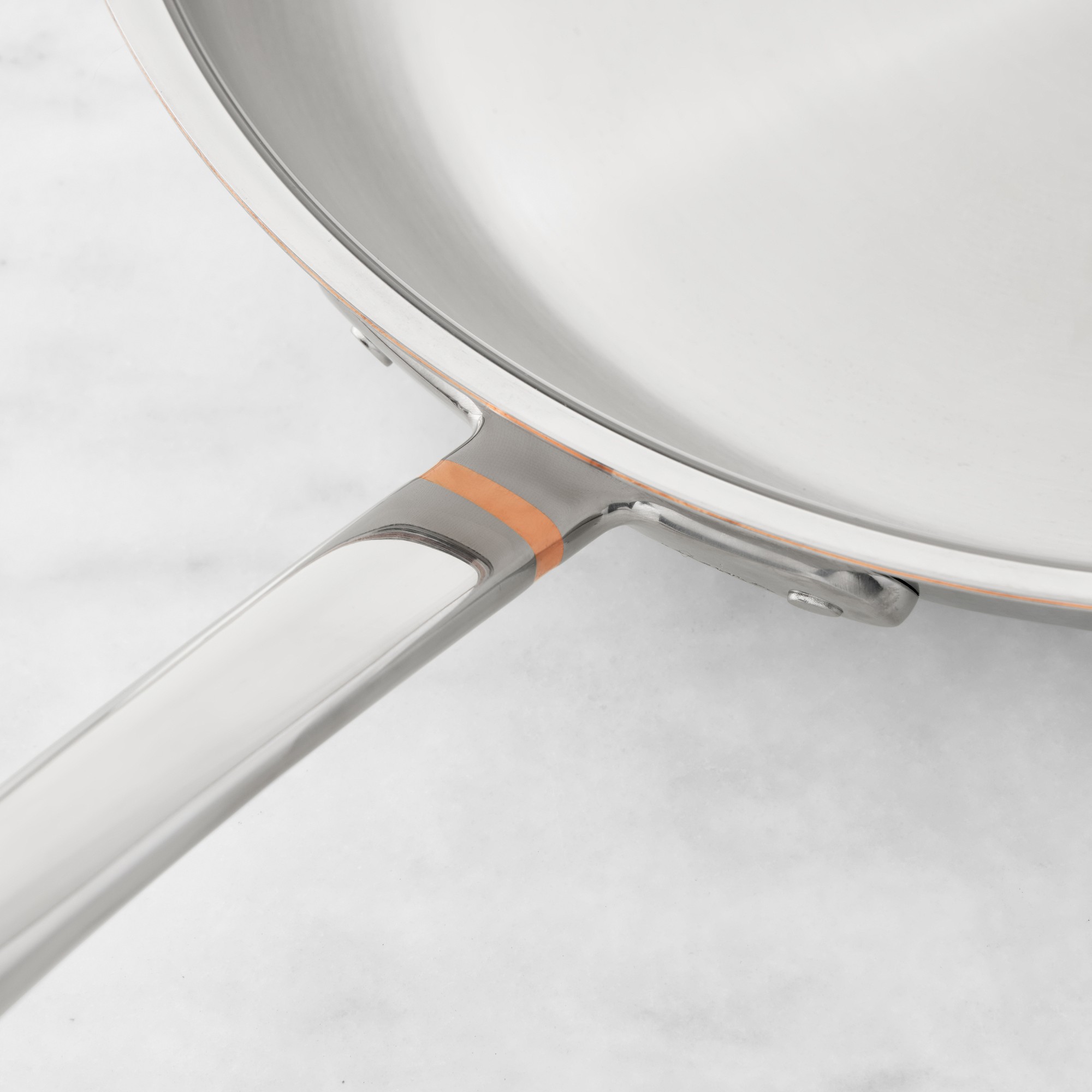 Williams Sonoma Signature Thermo-Clad™ Copper Pro Fry Pan