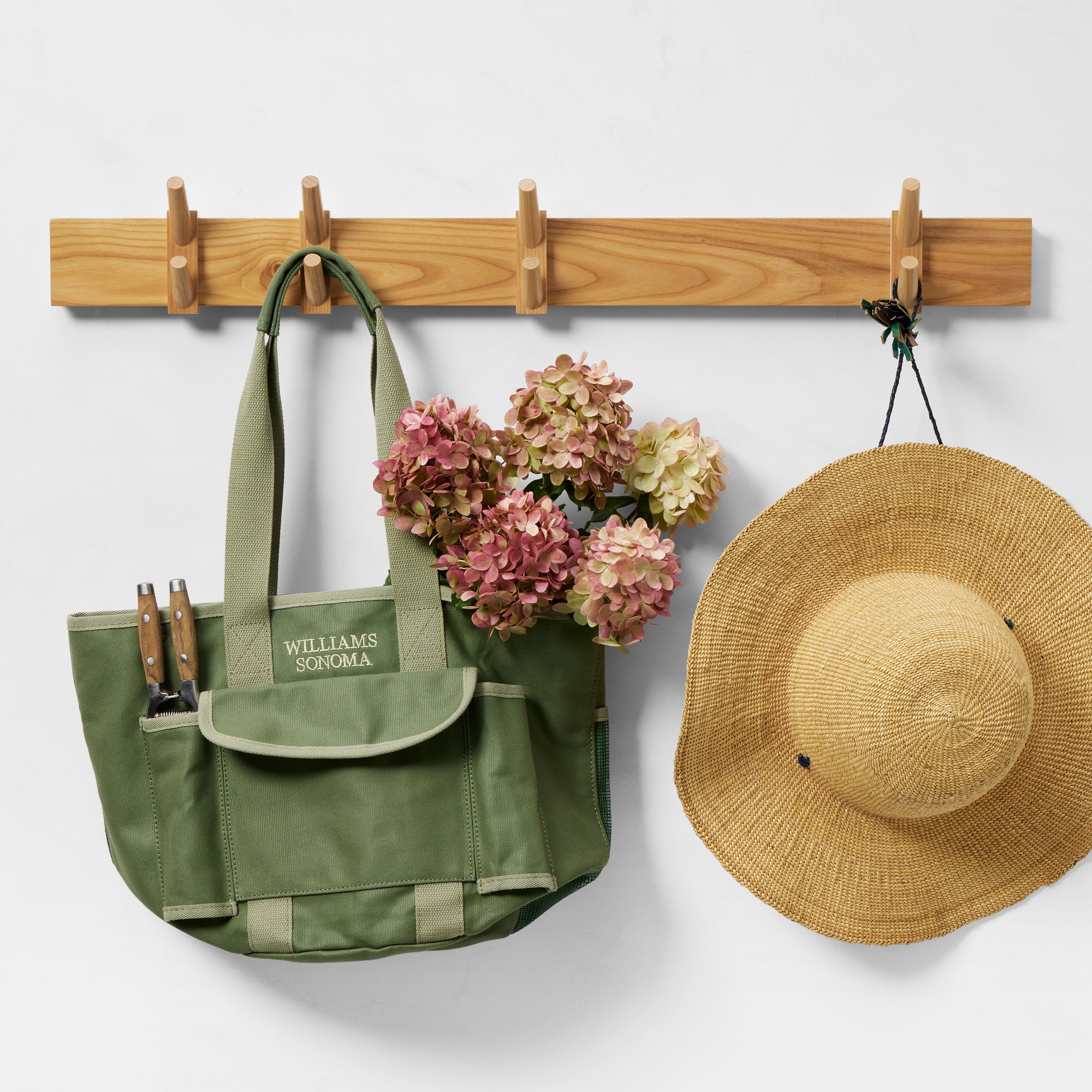 Hold Everything Rack with Sliding Hooks, 32