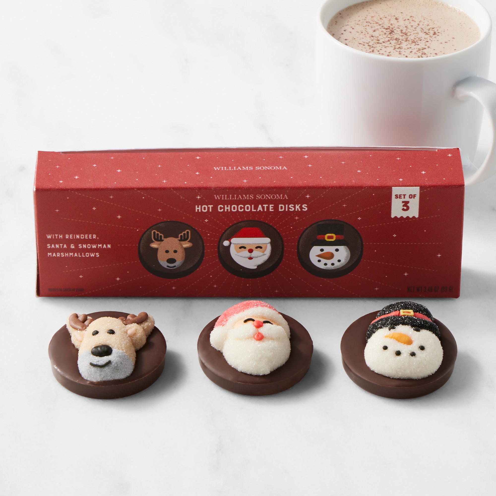 Williams Sonoma Hot Chocolate Disks Trio