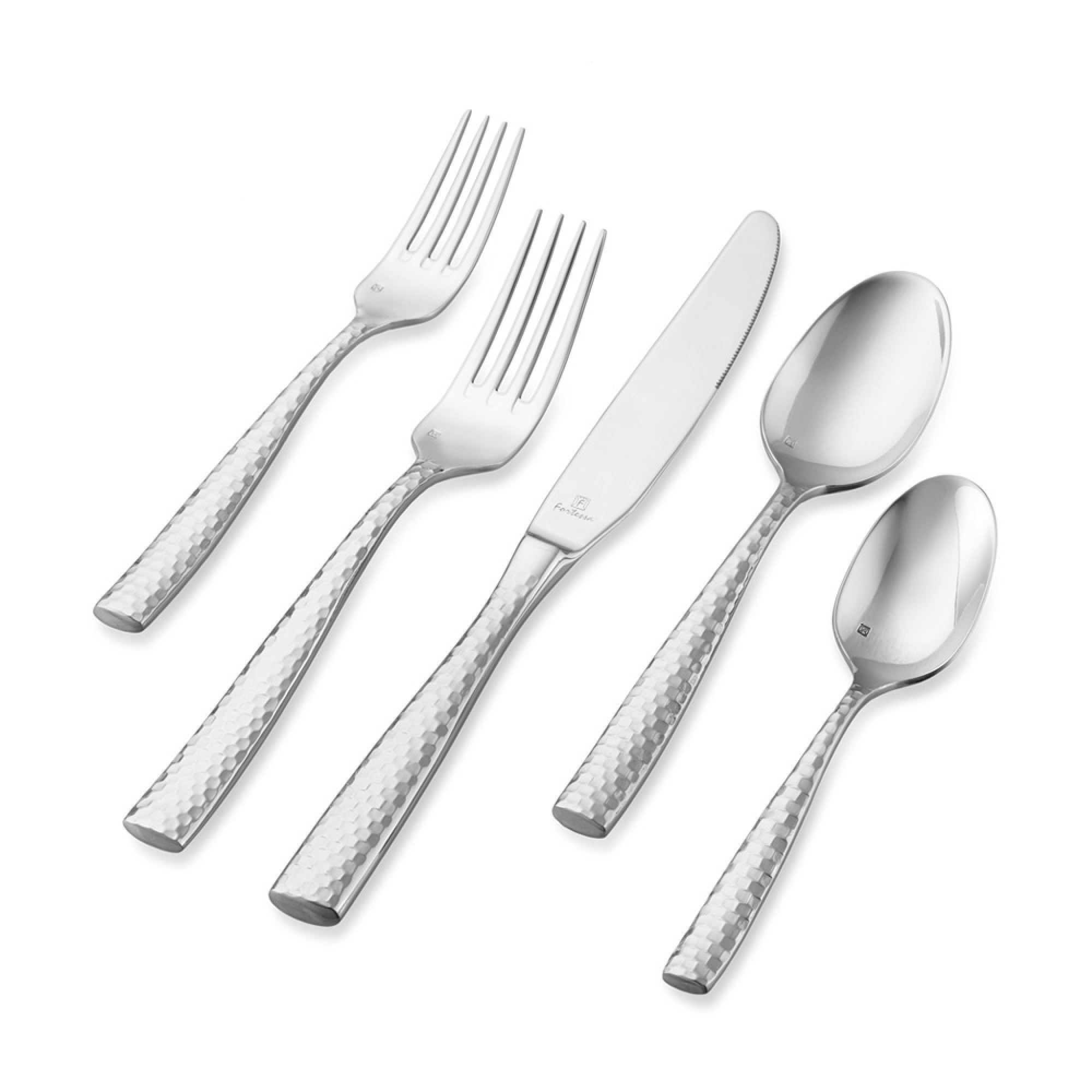 Fortessa Lucca Faceted Flatware Sets
