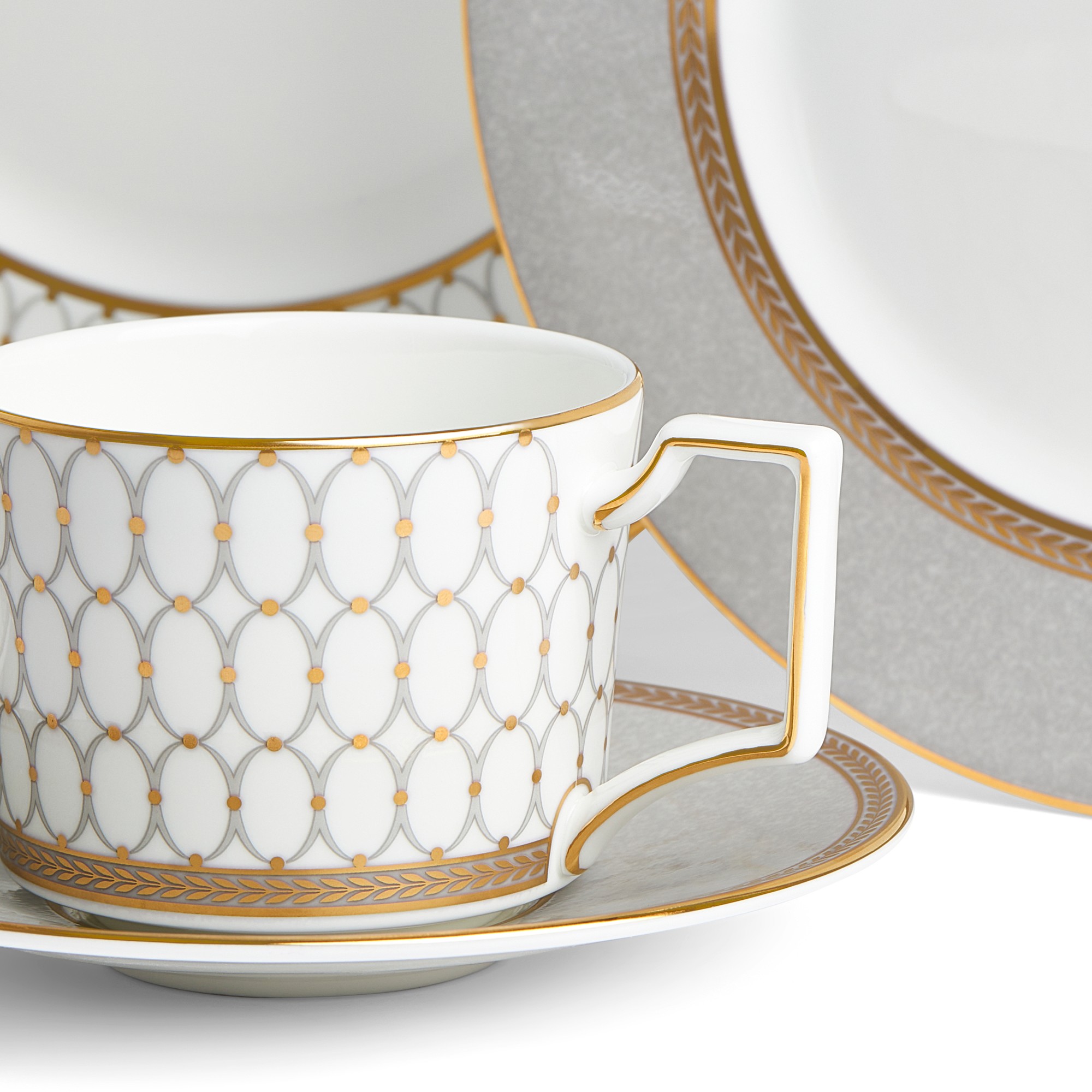 Wedgwood Renaissance Grey 5-Piece Dinnerware Set