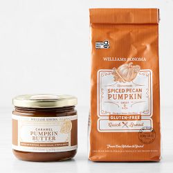Williams Sonoma Gluten-Free Pecan Spice Quick Bread Mix & Caramel Pumpkin Butter