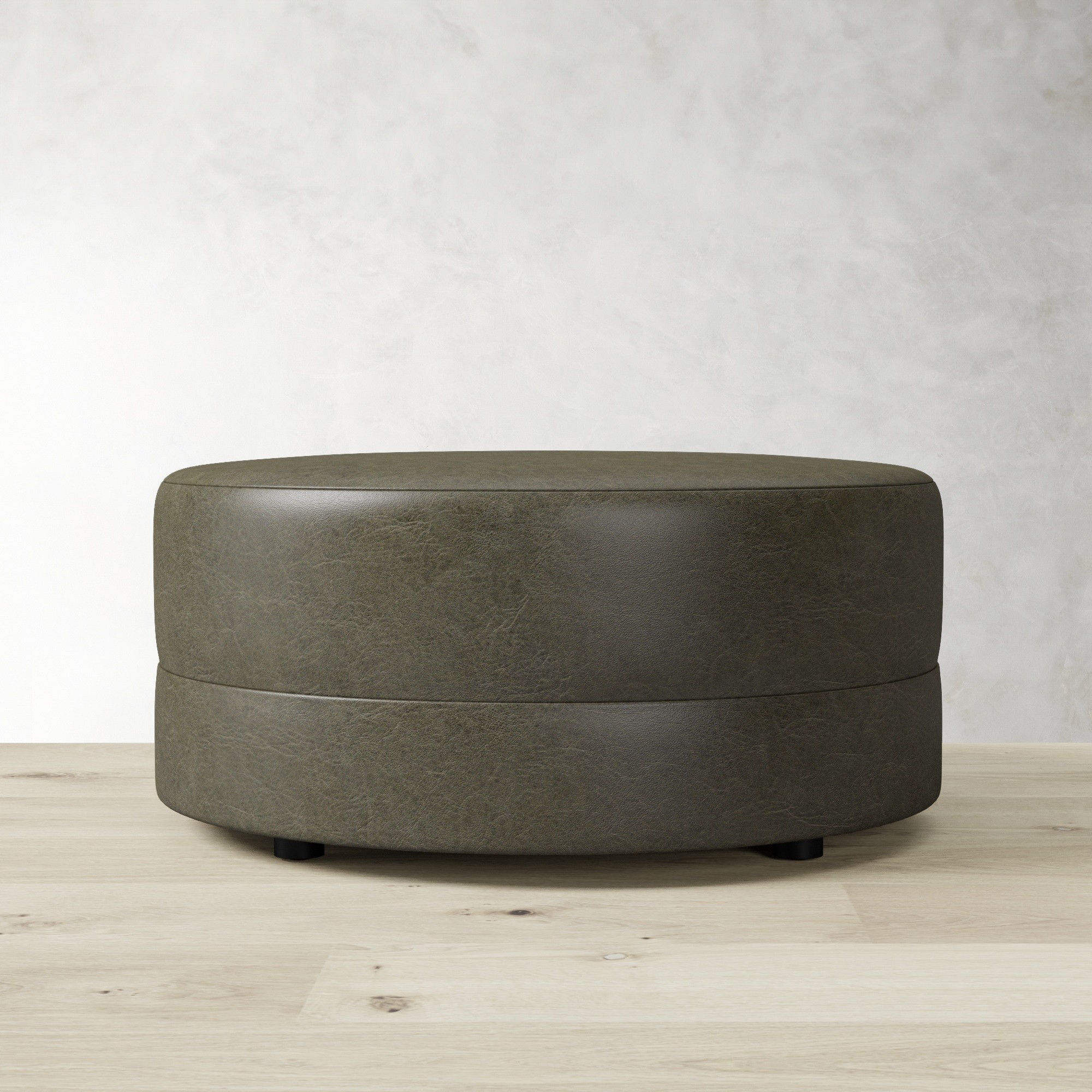 Capri Round Coffee Table Ottoman (36