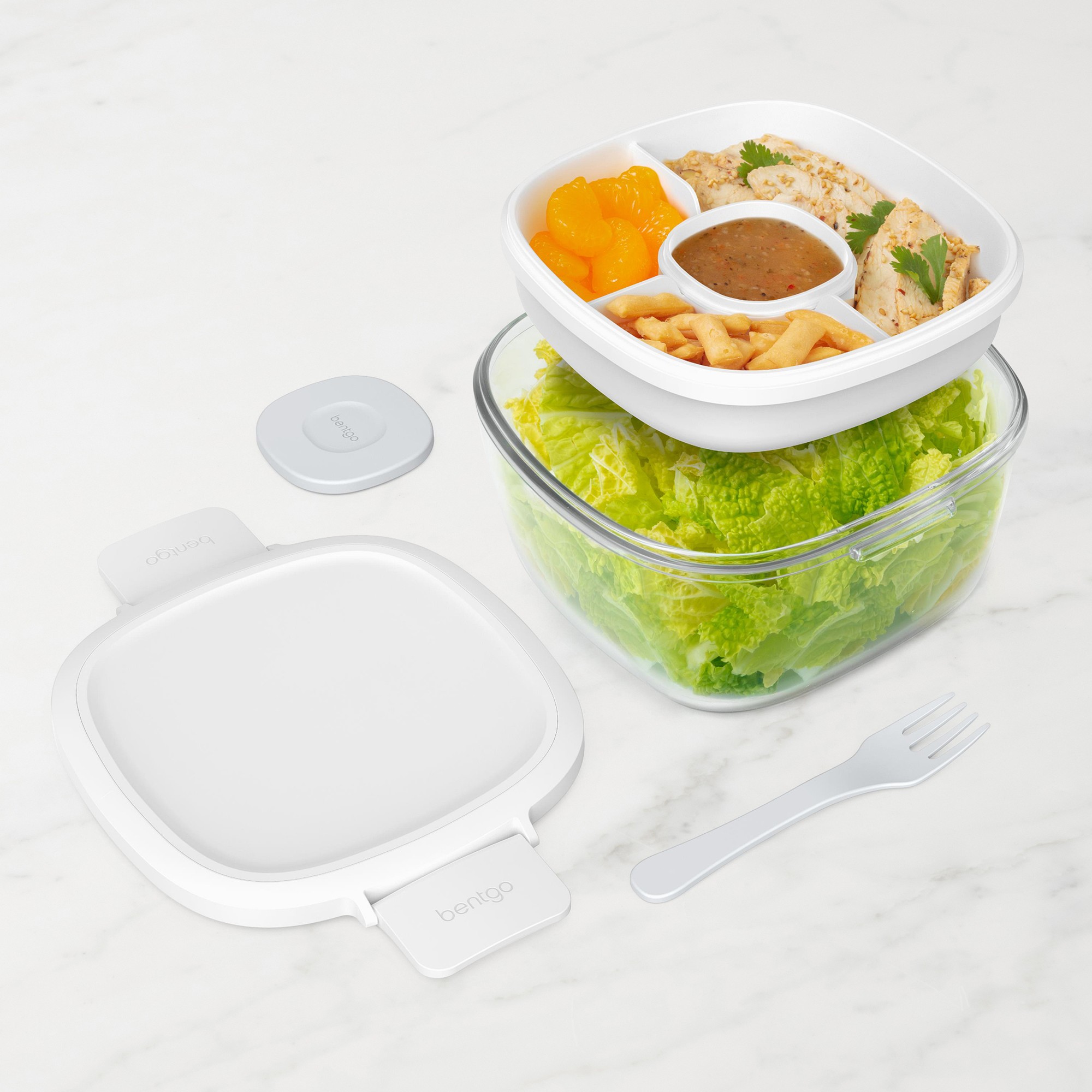 Bentgo Glass Leak-proof Salad Container