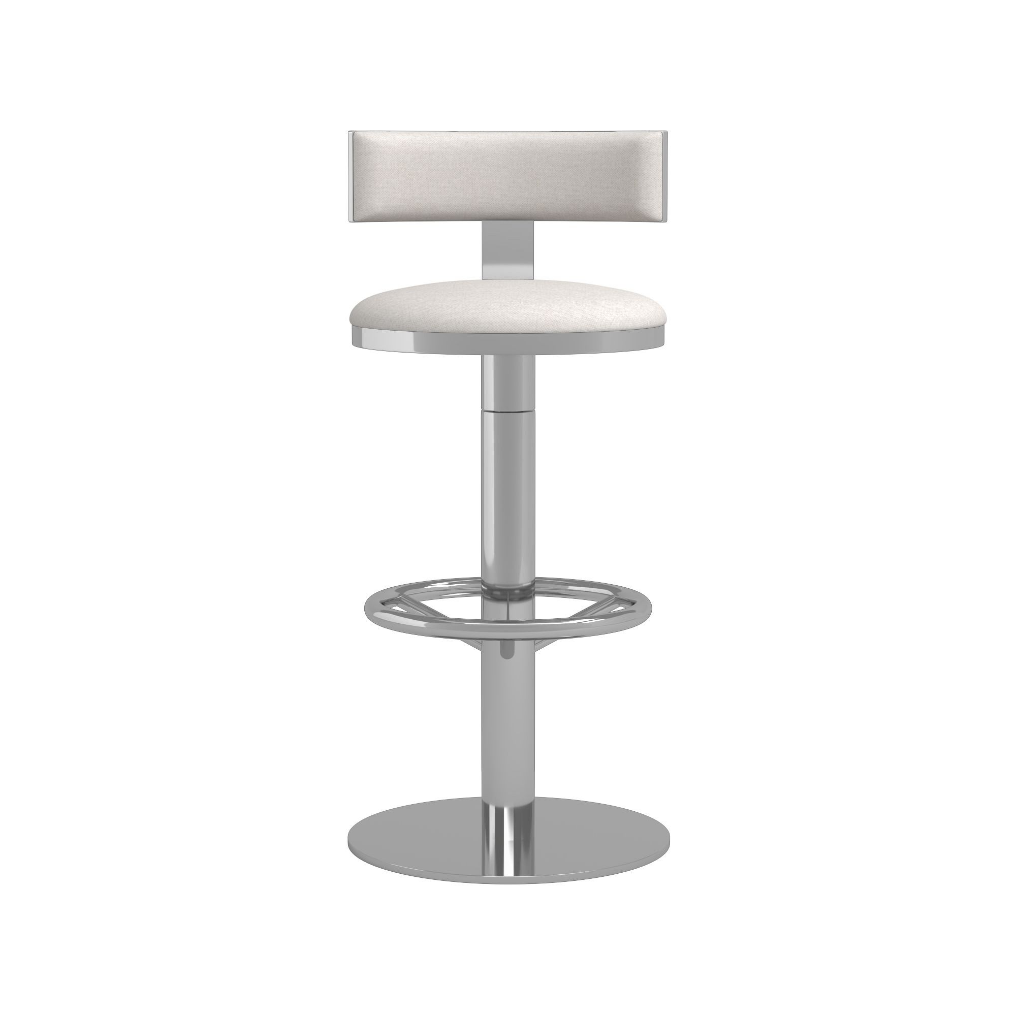 Larkin Upholstered Pedestal Counter & Bar Stool