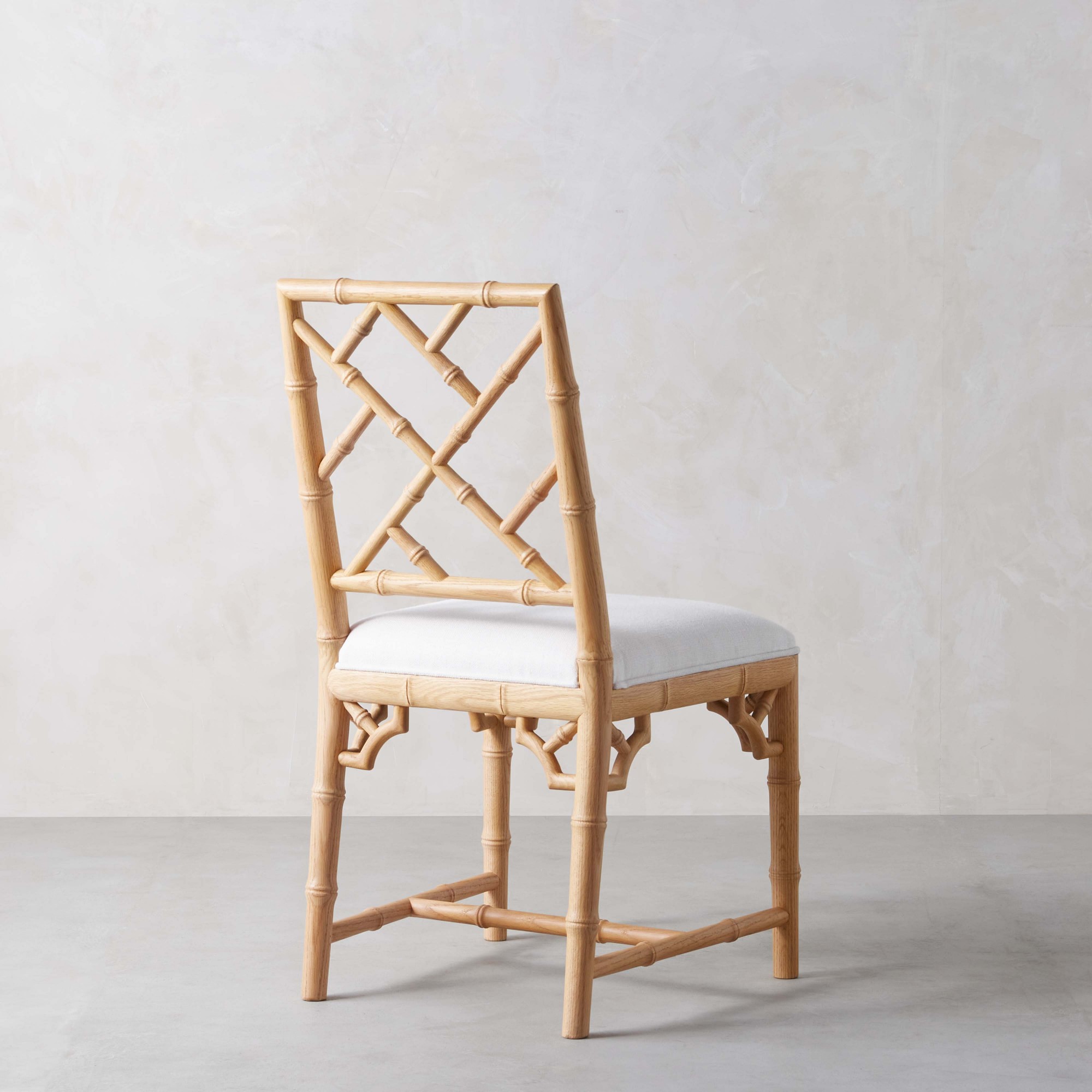 Chippendale Upholstered Bistro Side Chair