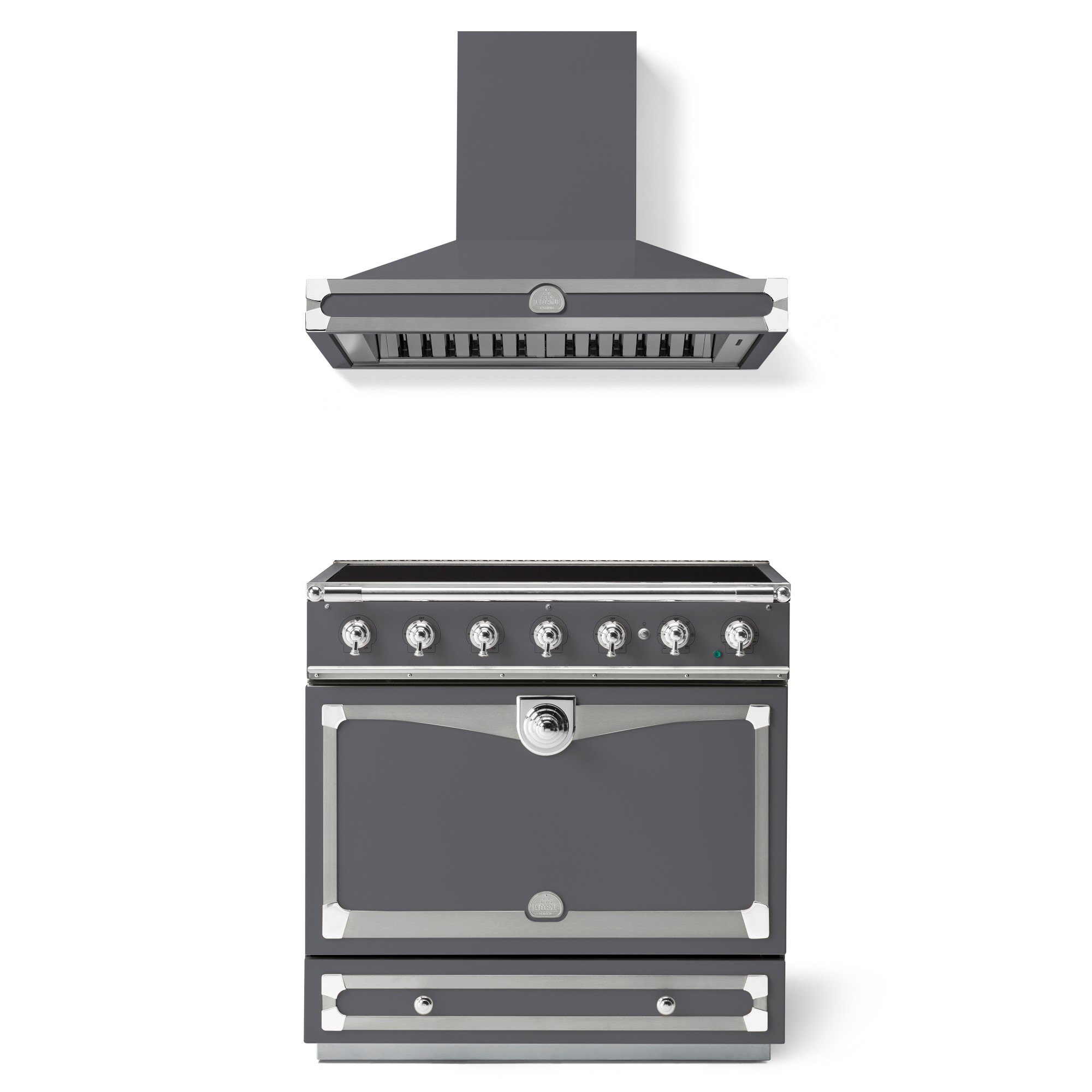 La Cornue CornuFé 90 Albertine Induction Range & Hood