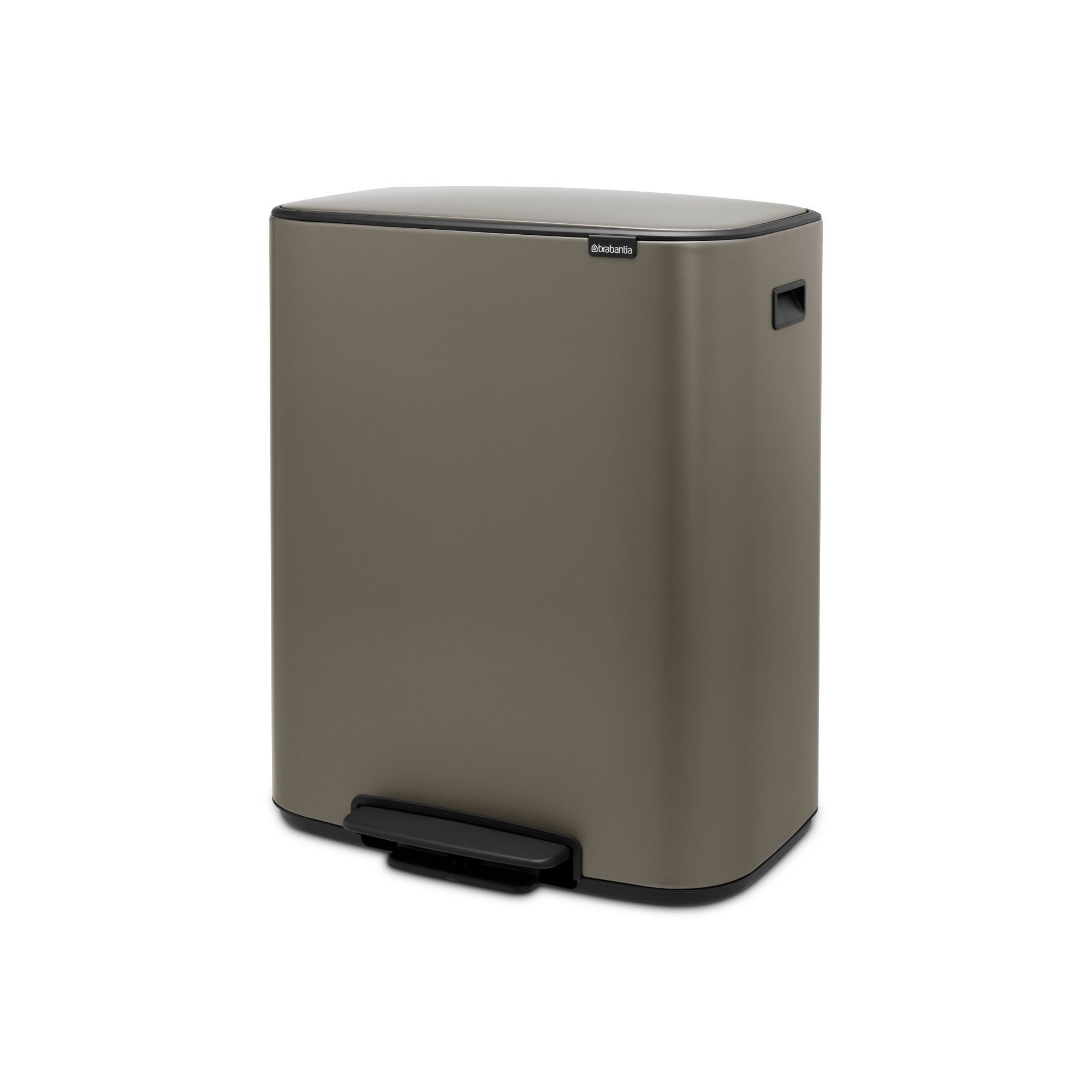 Brabantia Bo Step On Trash Can, 16 Gallon