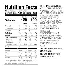 Williams Sonoma Quick Bread Mix, Maple Pecan