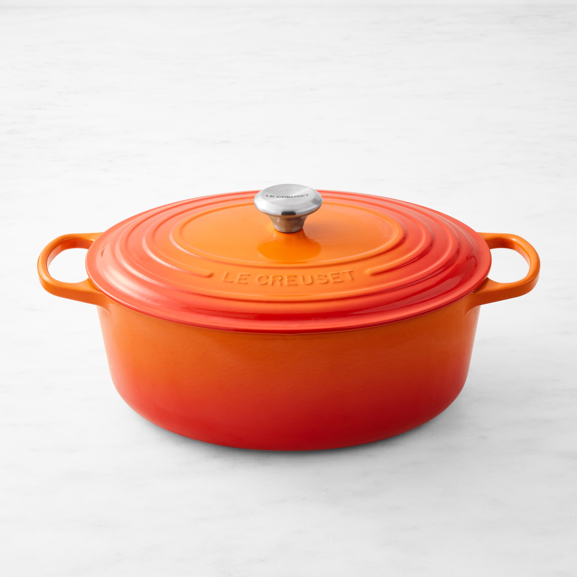 Le Creuset Signature Enameled Cast Iron Oval Dutch Oven