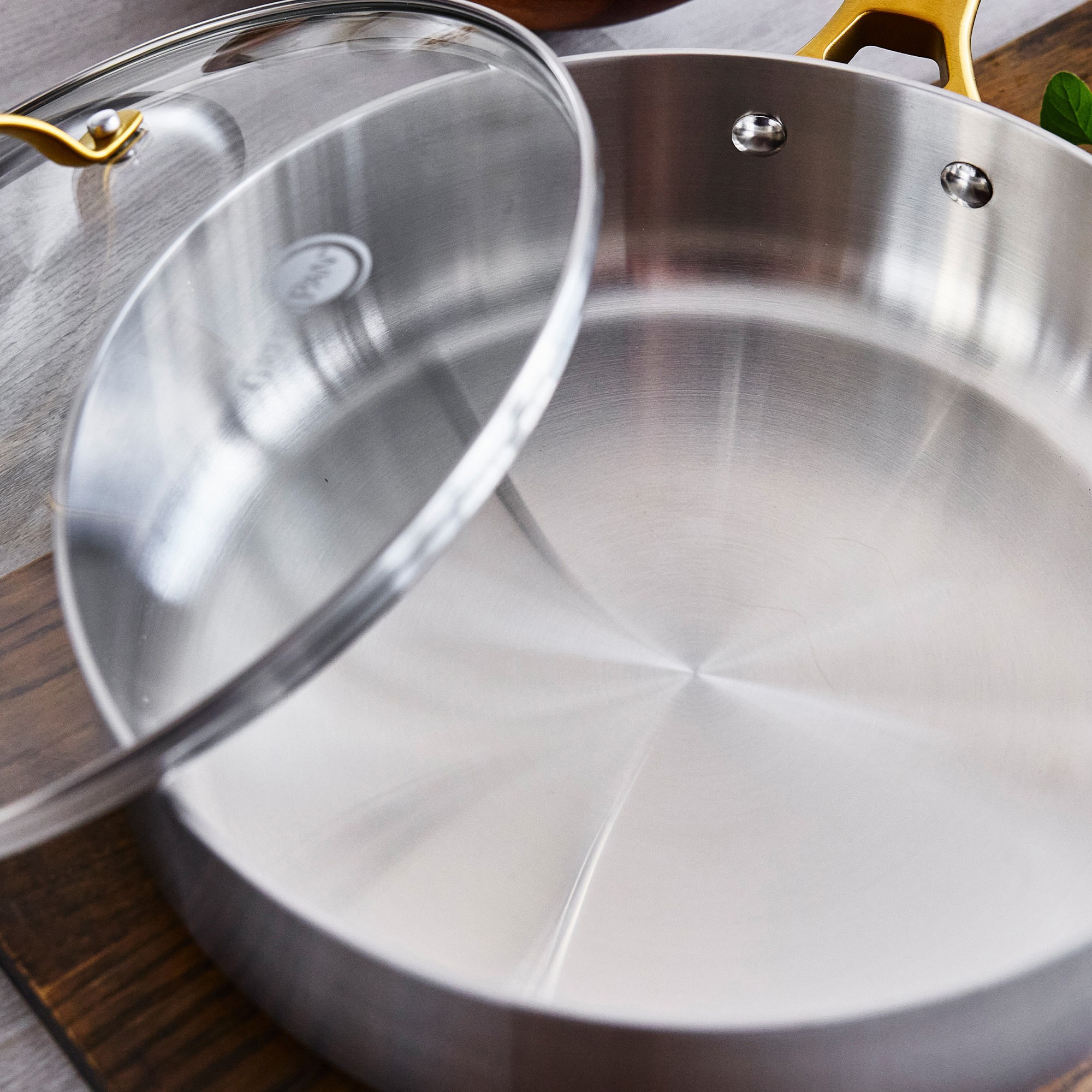 GreenPan™ Reserve Uncoated Stainless-Steel 10-Piece Cookware Set