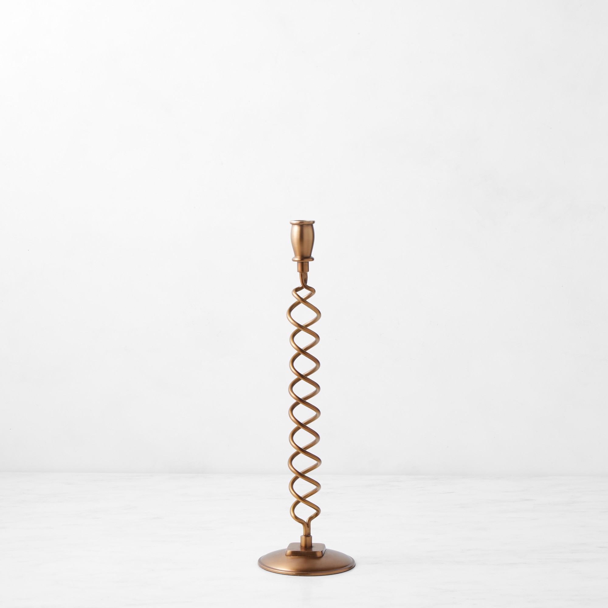 Oversized Twisted Candle Holder