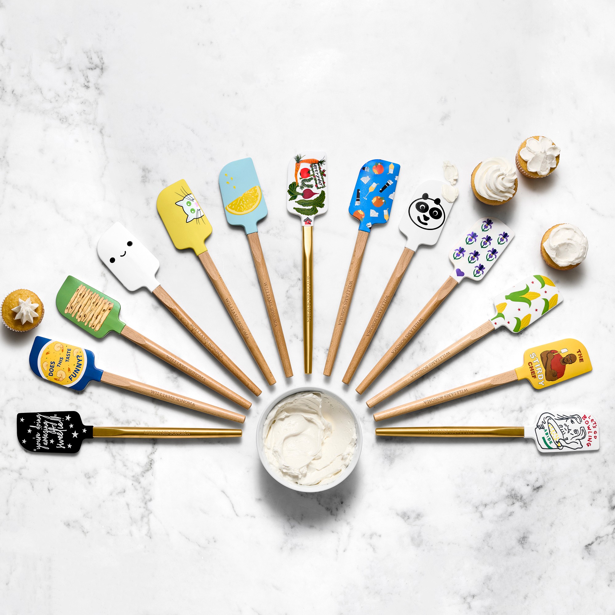 No Kid Hungry® Tools for Change Spatula with Wood Handle, Terry Crews