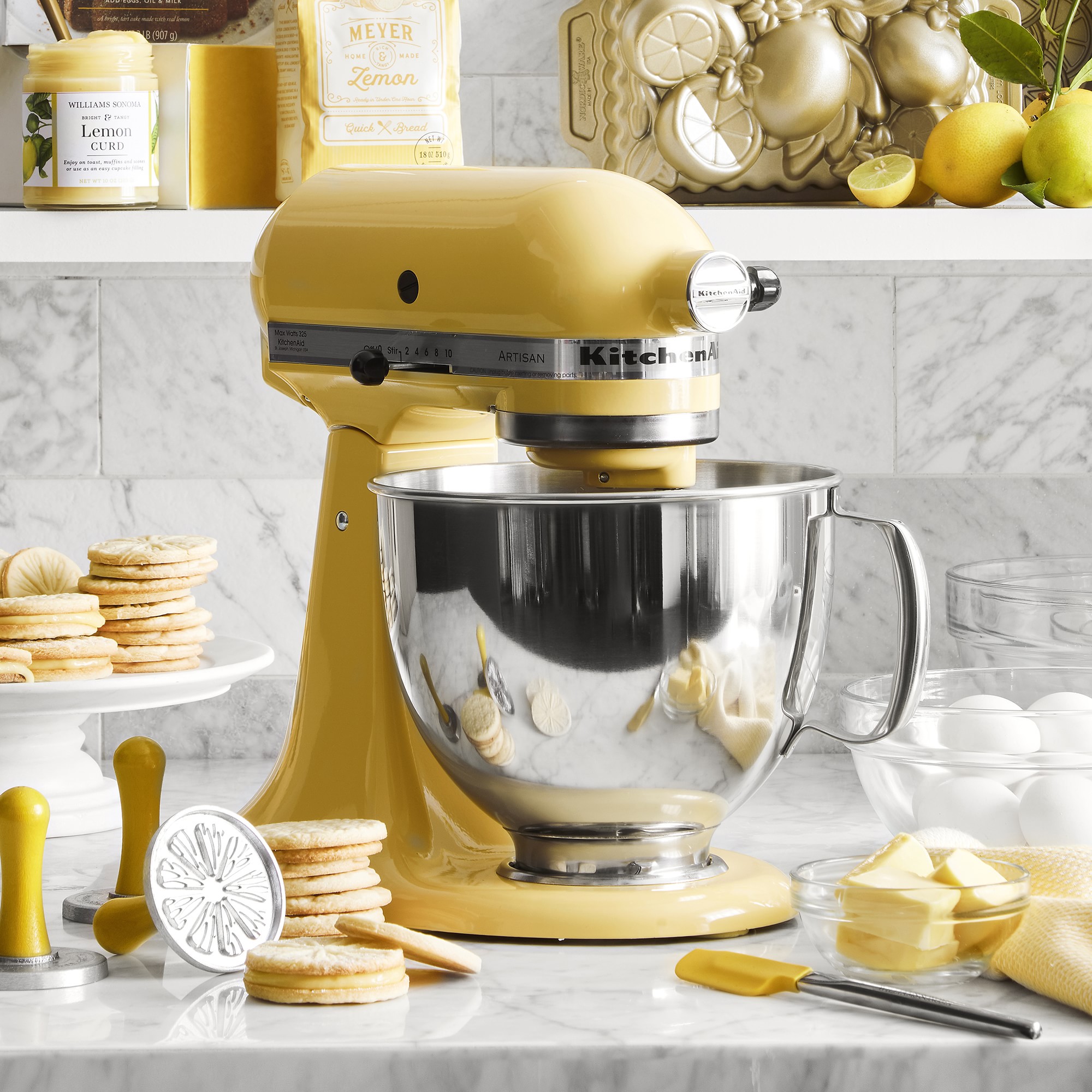 Nordic Ware Cast Aluminum Citrus Cookie Stamps, Set of 3