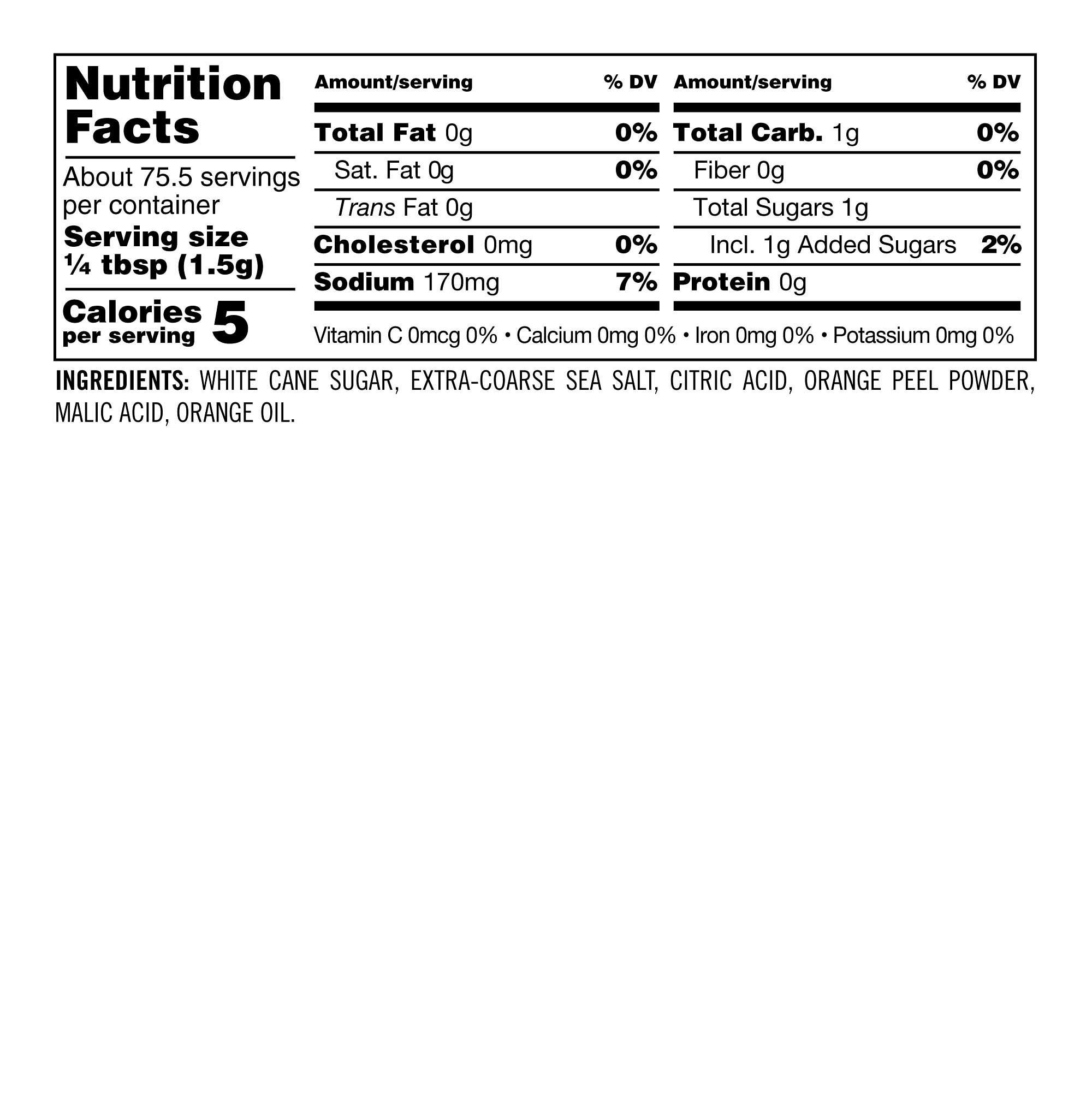 Casamigos x Williams Sonoma Salty Sweet Orange Rimmer