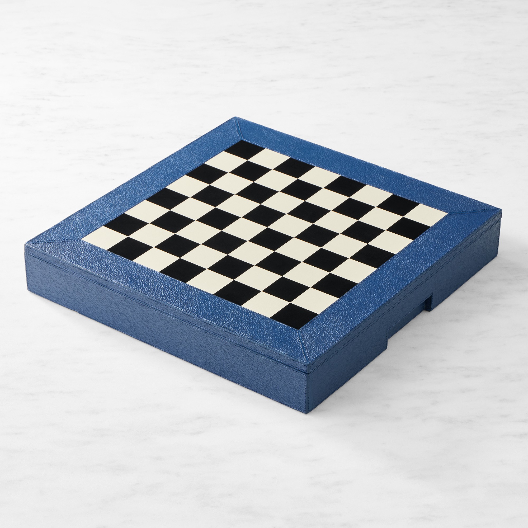 THE GEORGE x Williams Sonoma Home Leather Chess and Checkers