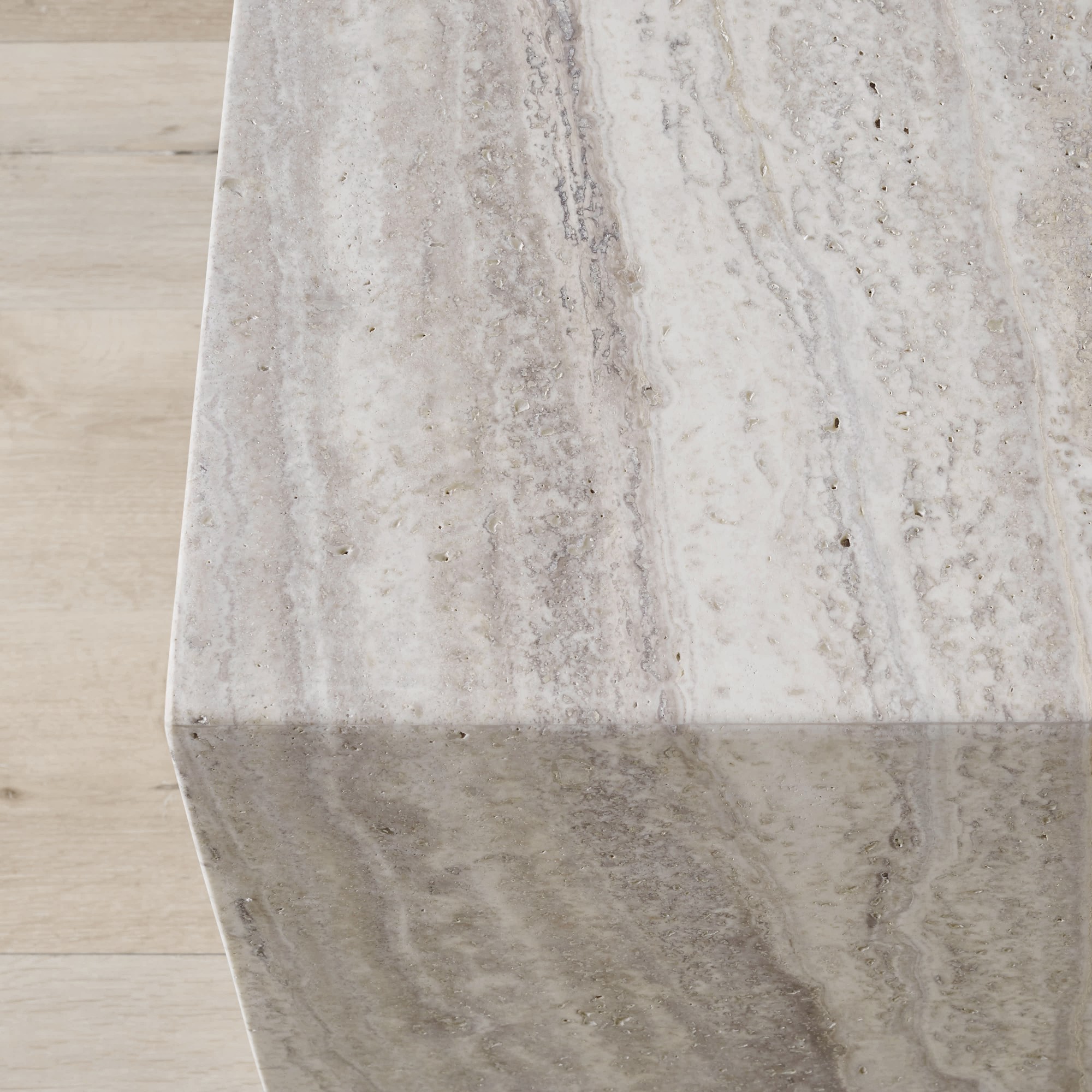 Pierre Travertine Coffee Table (56