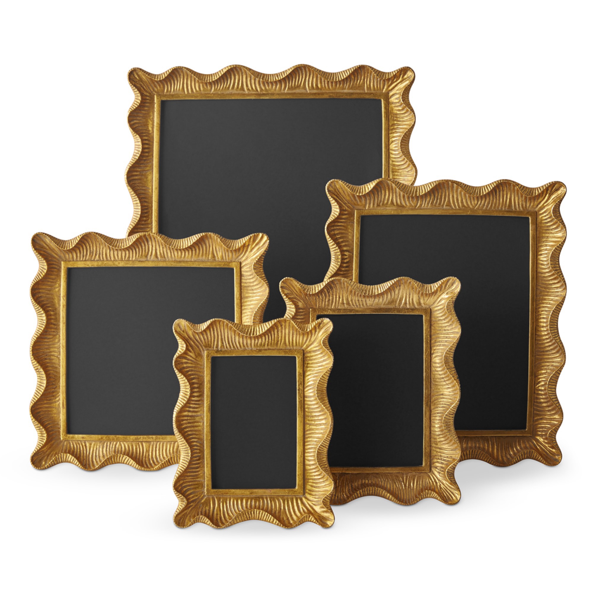 AERIN Gold Scalloped Gallery Frame
