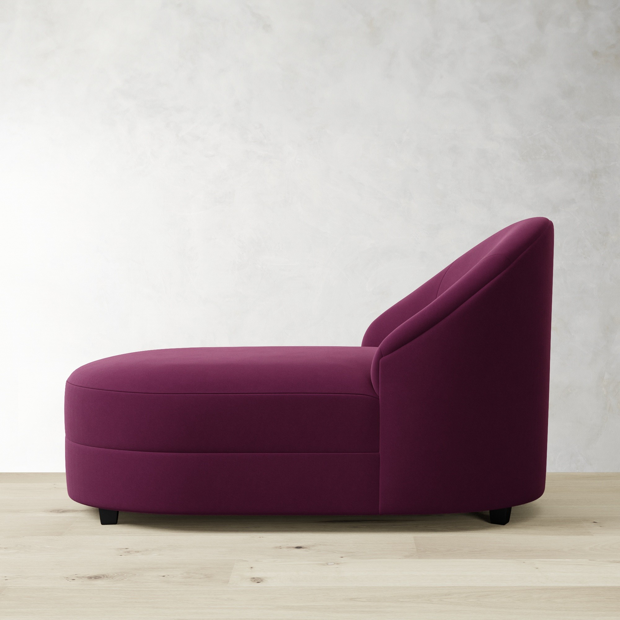 Capri Upholstered Stand Alone Chaise (60