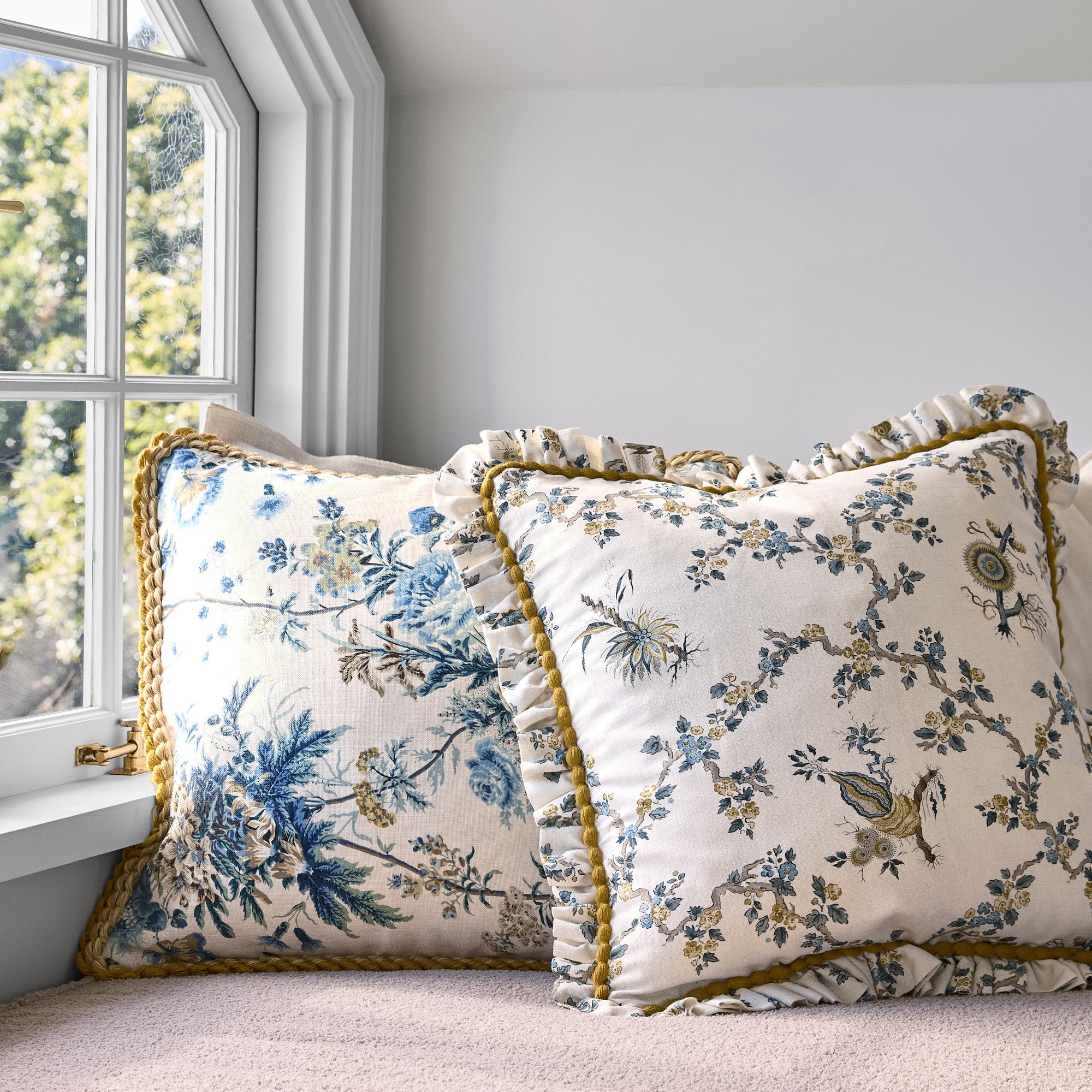 Sanderson x Giles Deacon Lakeland Paradis Pillow Cover