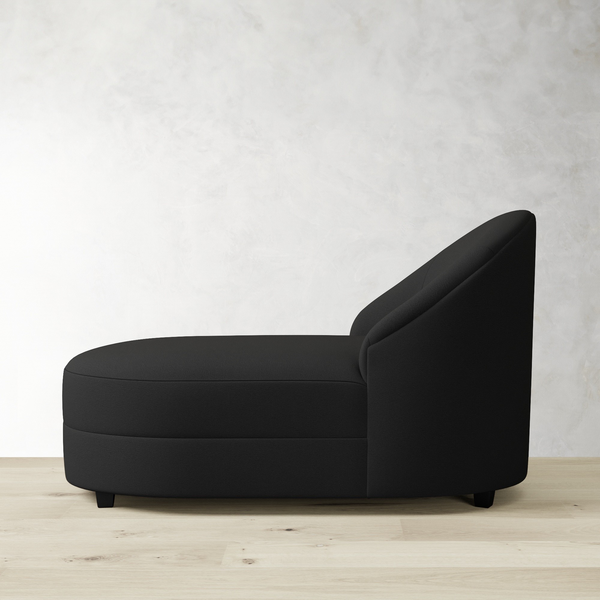 Capri Upholstered Stand Alone Chaise (60