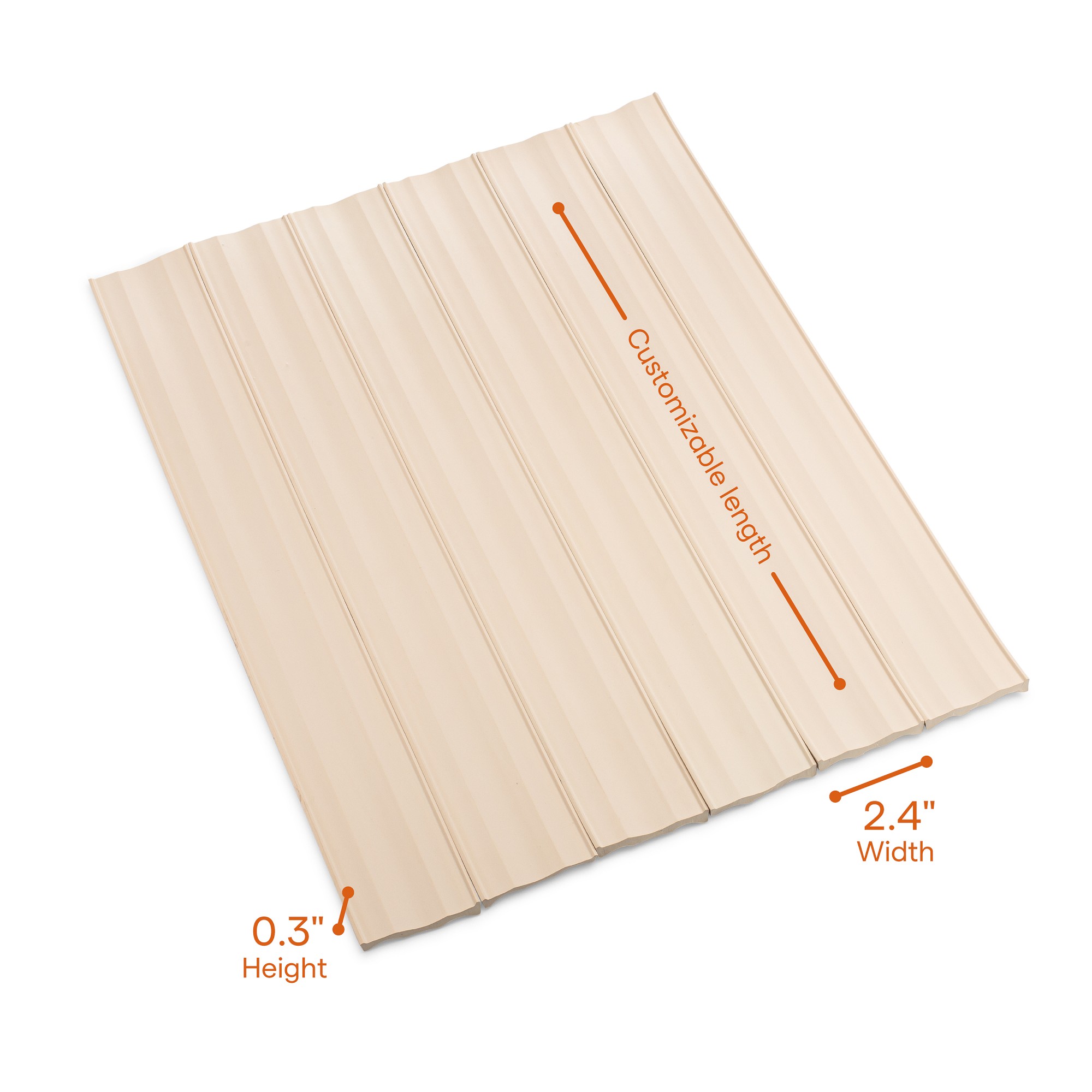 YouCopia SpiceLiner Spice Drawer Liner, Sandstone