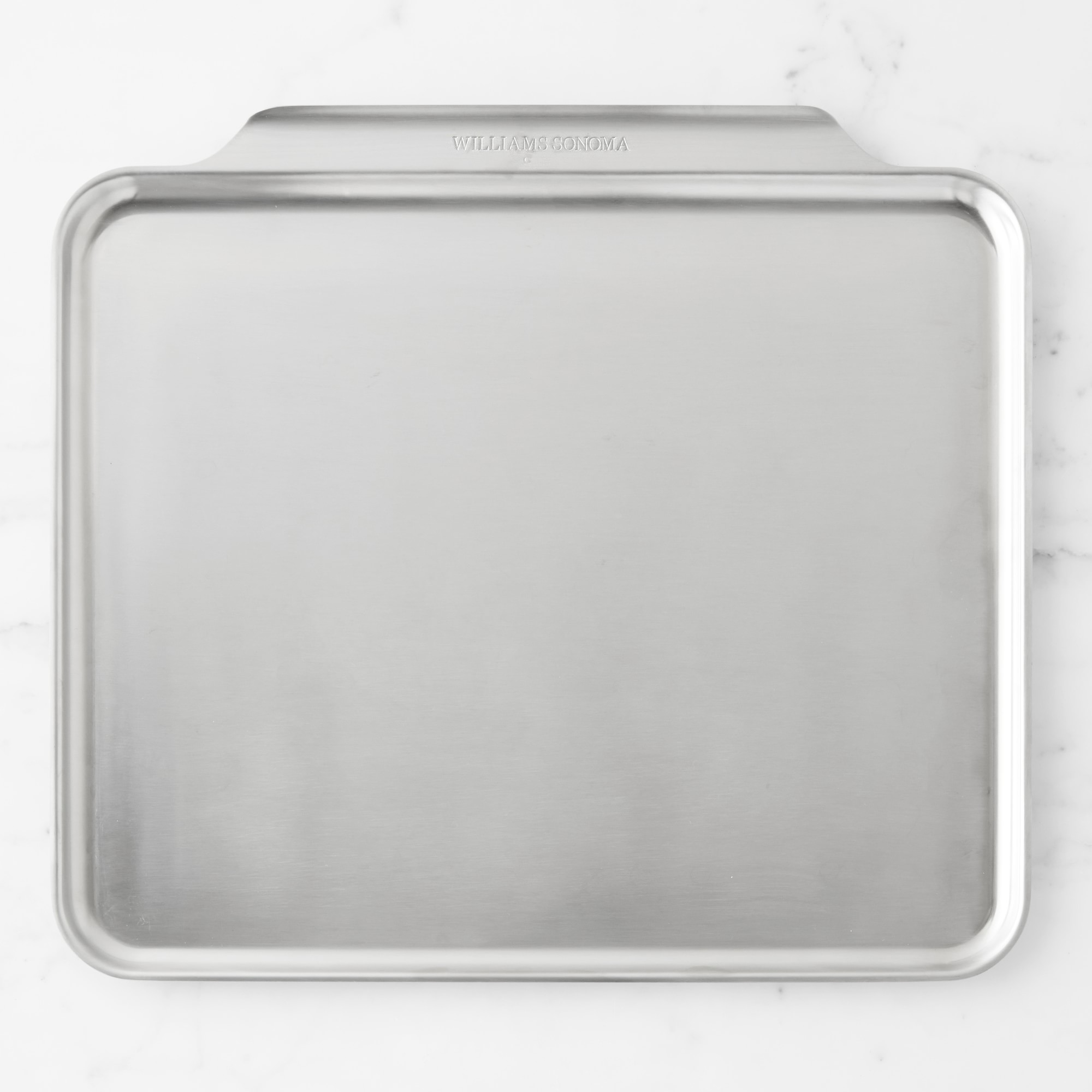 Williams Sonoma Signature Thermo-Clad™ Stainless-Steel Ovenware Cookie Sheet, 14