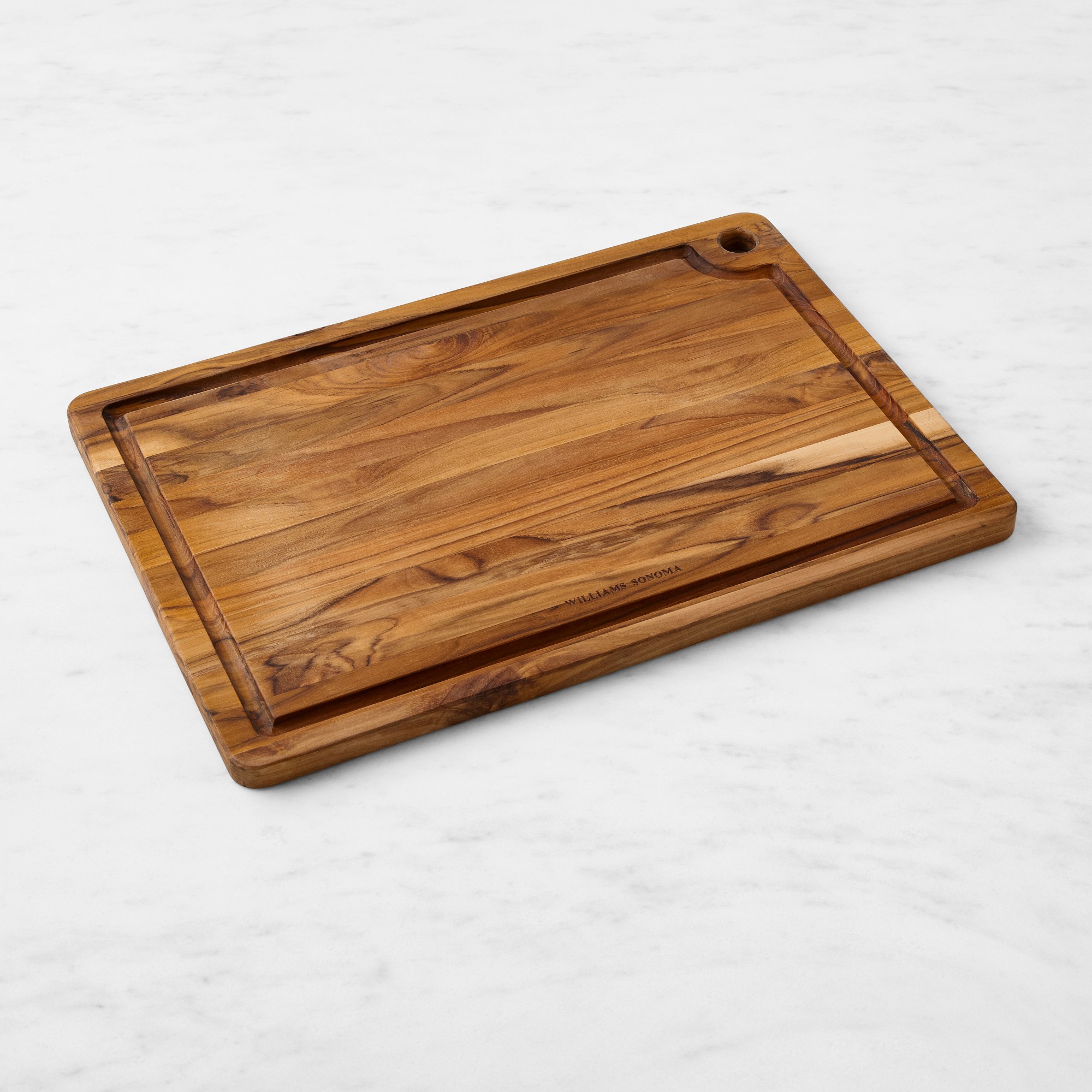 Williams Sonoma Teak Notch Board