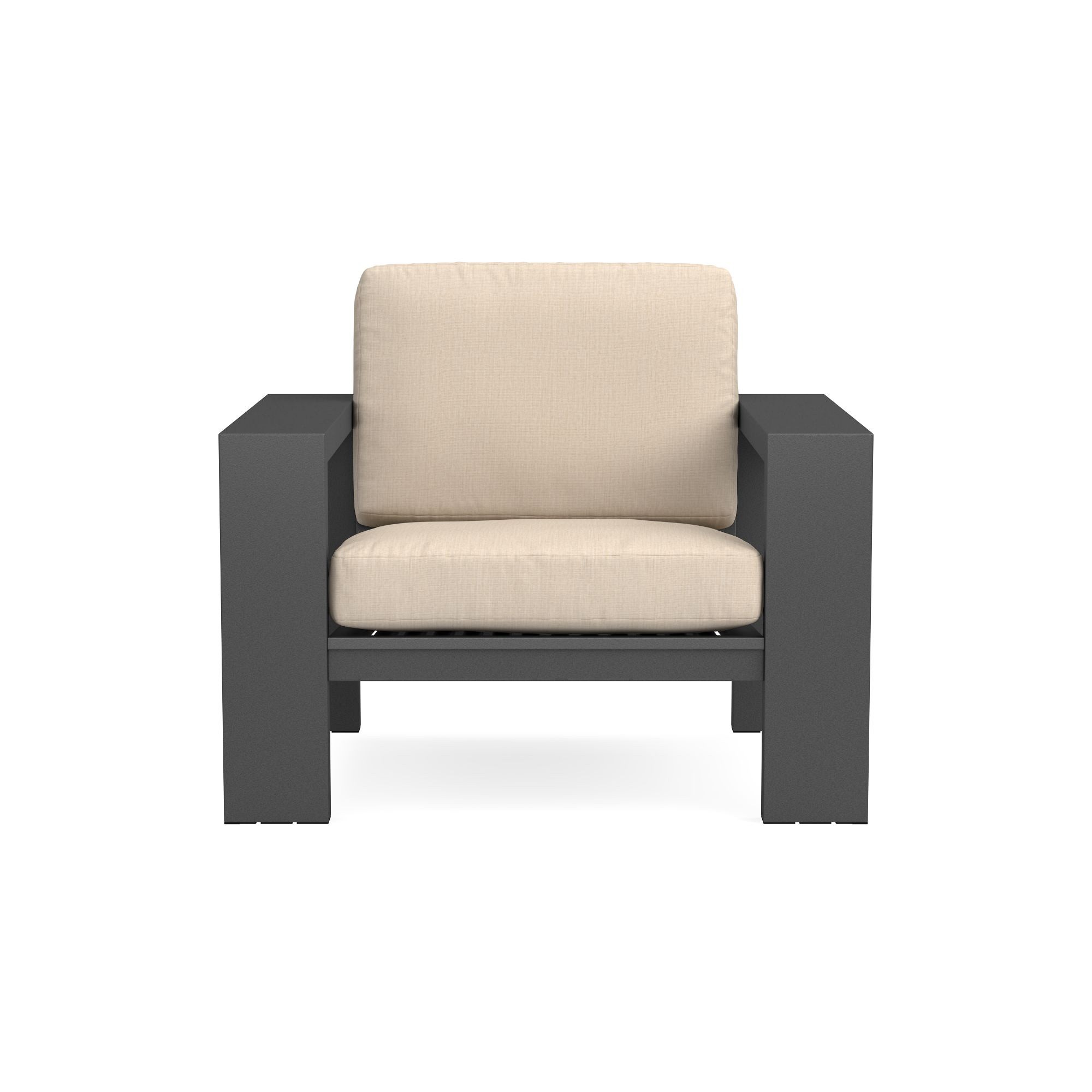 Larnaca Outdoor Metal Club Chair Cushions