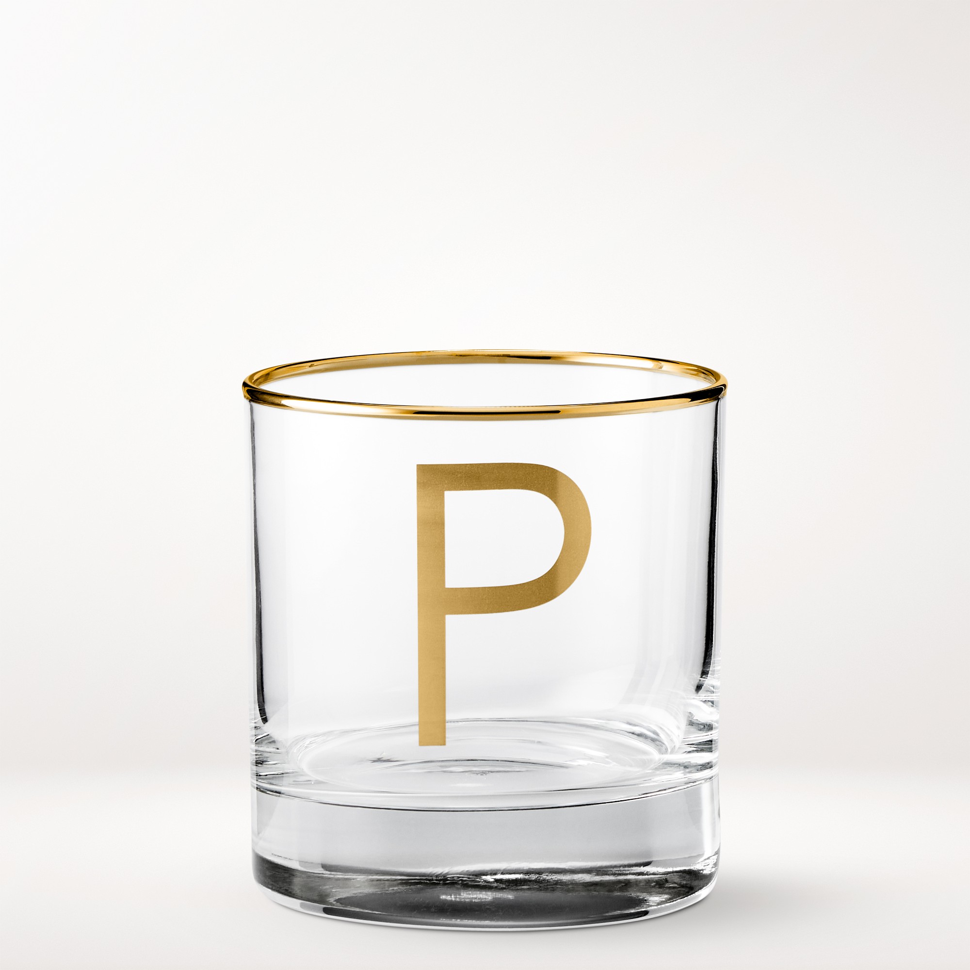 Monogram Double Old-Fashioned Glass