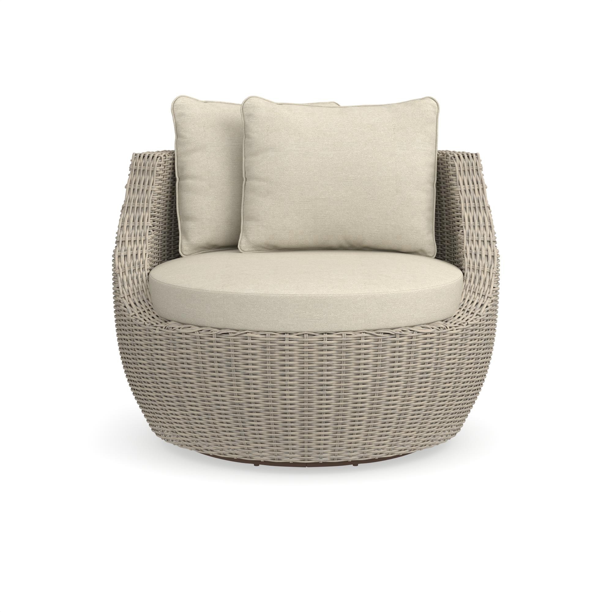 San Clemente Curved Swivel Chair Cushions