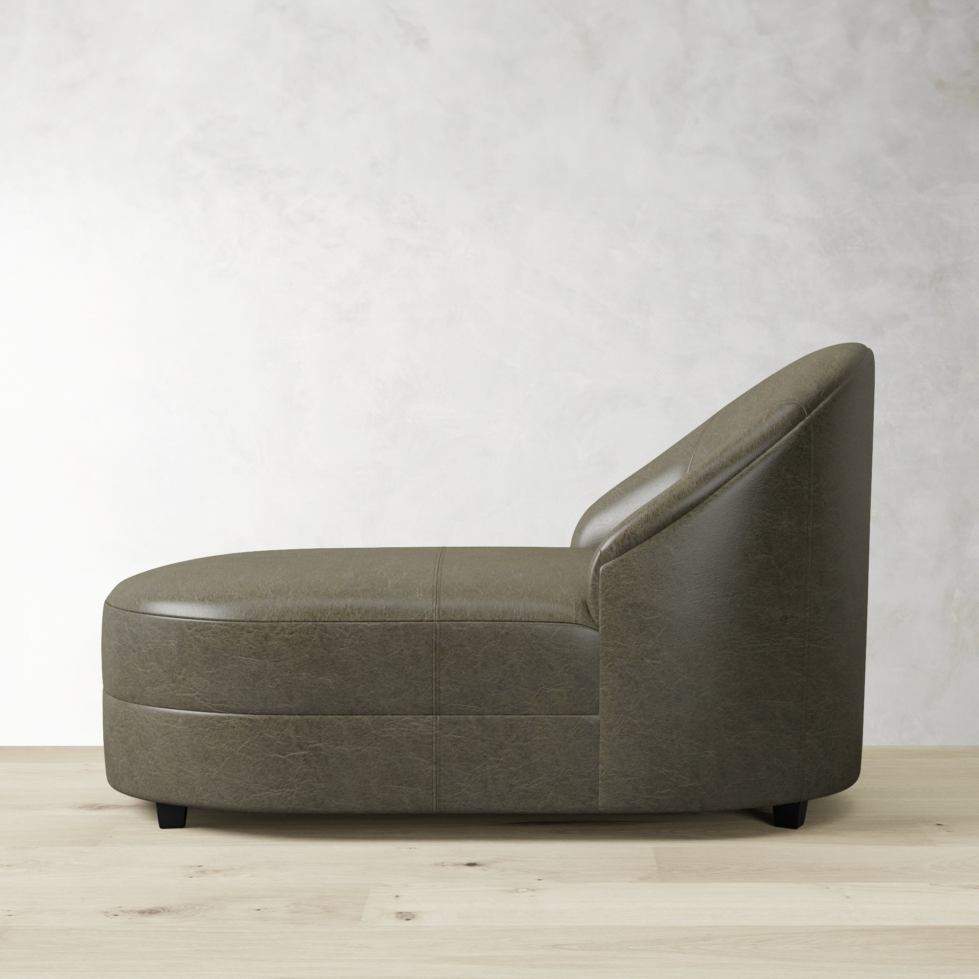 Capri Upholstered Stand Alone Chaise (60