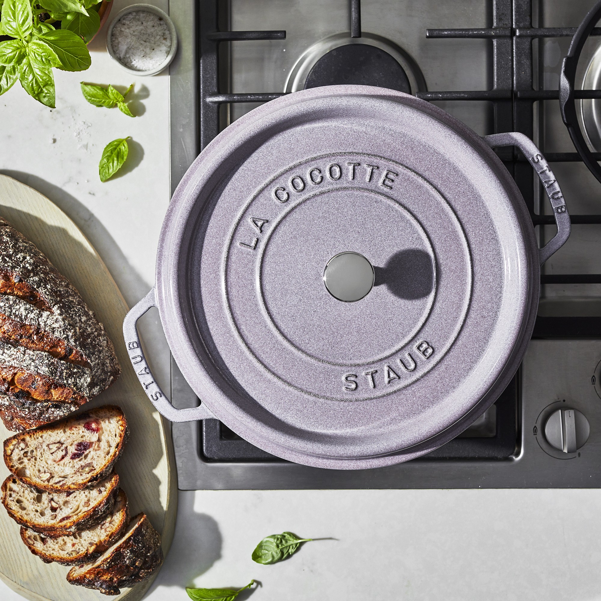 Staub Enameled Cast Iron Round Dutch Oven