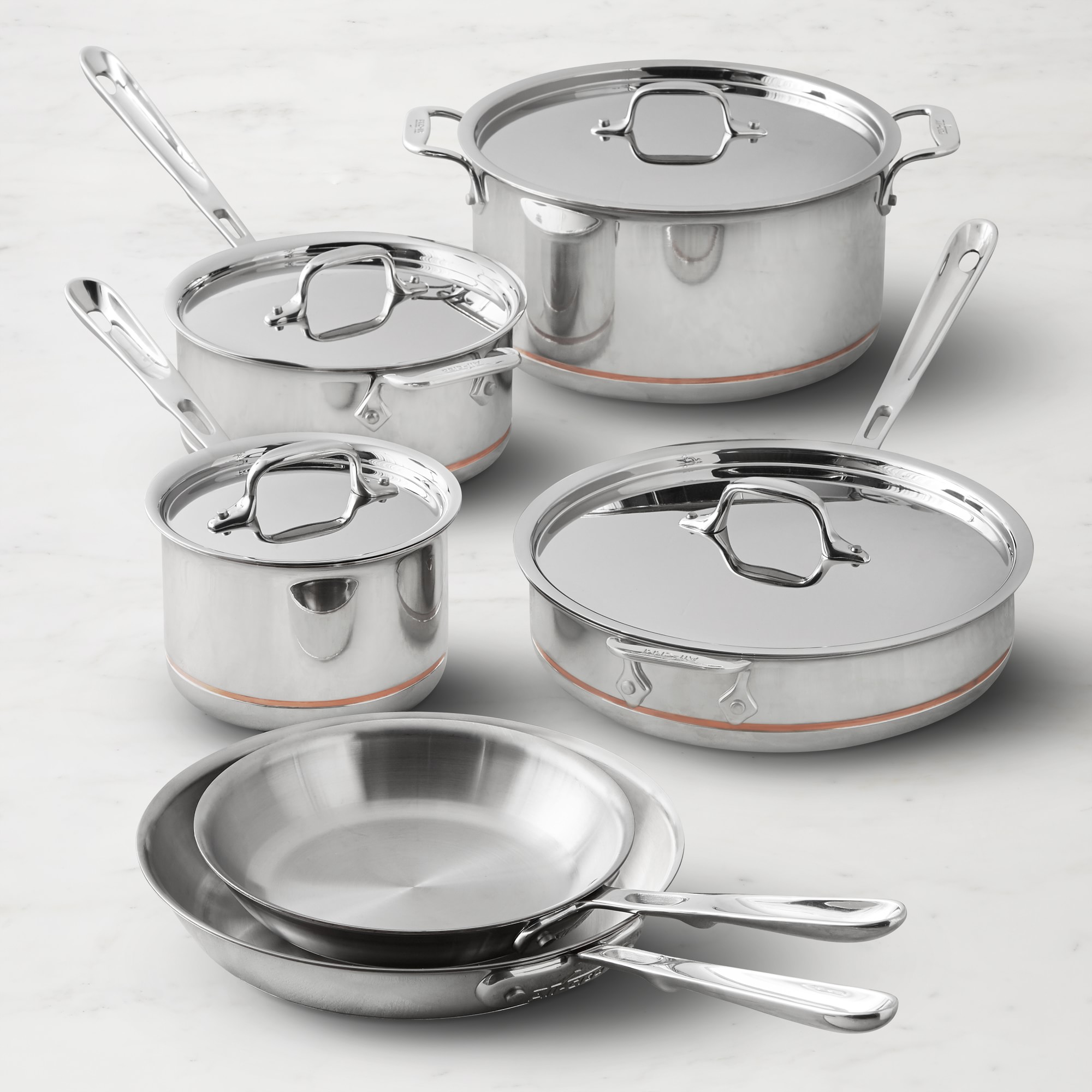 All-Clad Copper Core® 10-Piece Cookware Set